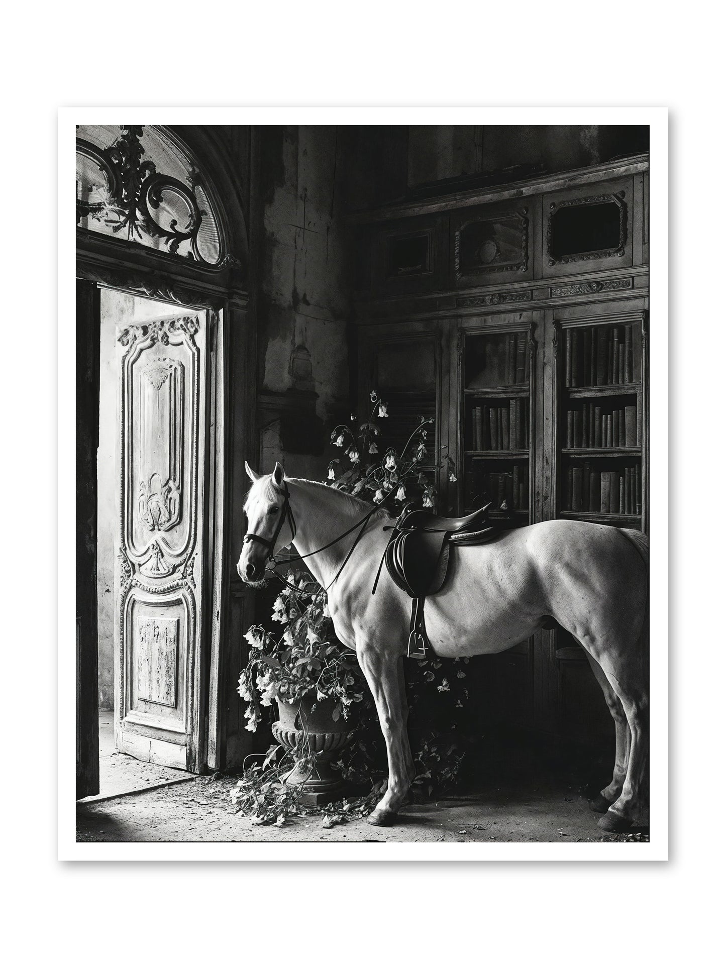 Seldomly Silent -- Loose Canvas Print 32x40