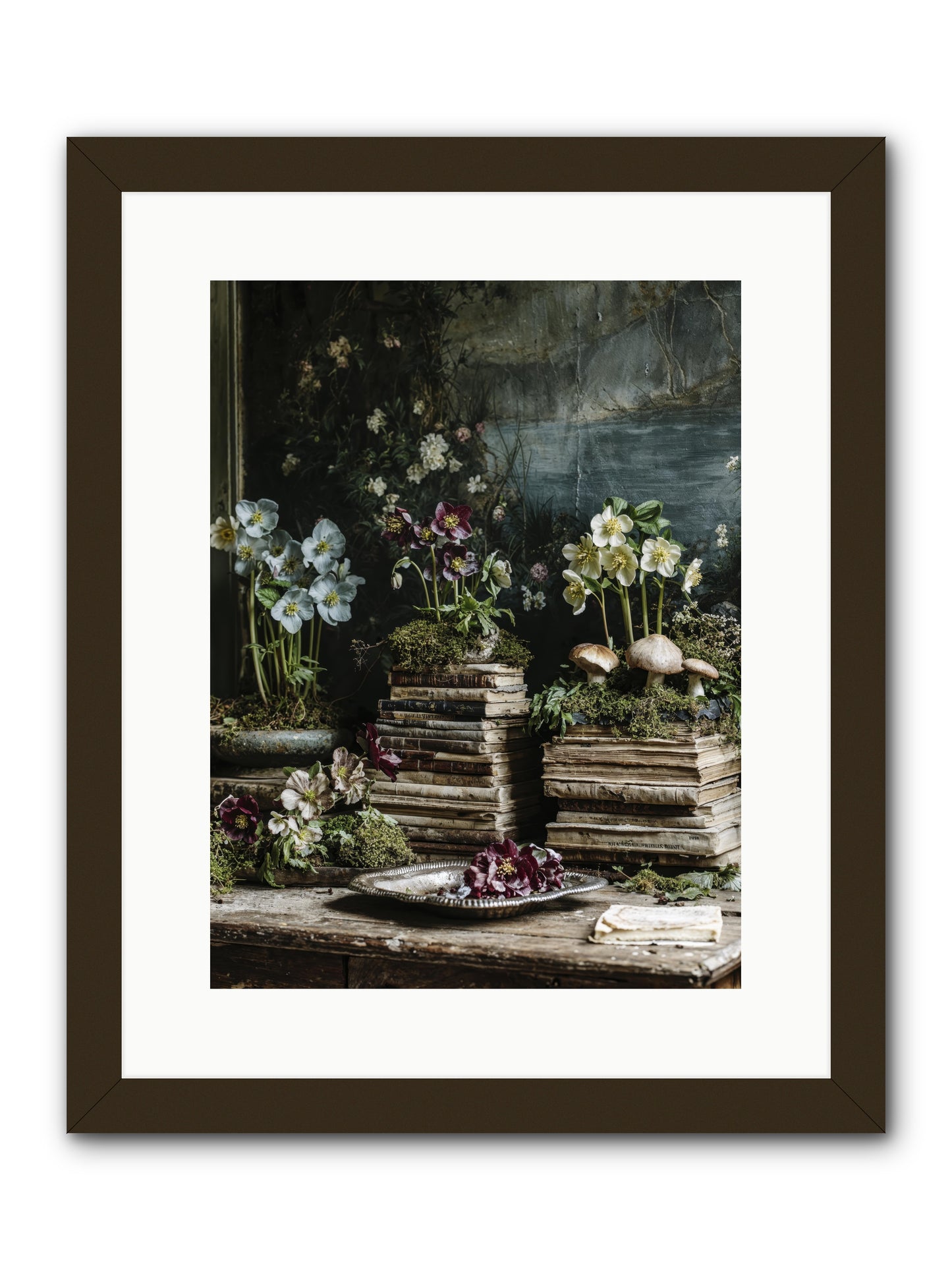 Seraphina -- Framed Print - Black 12x16