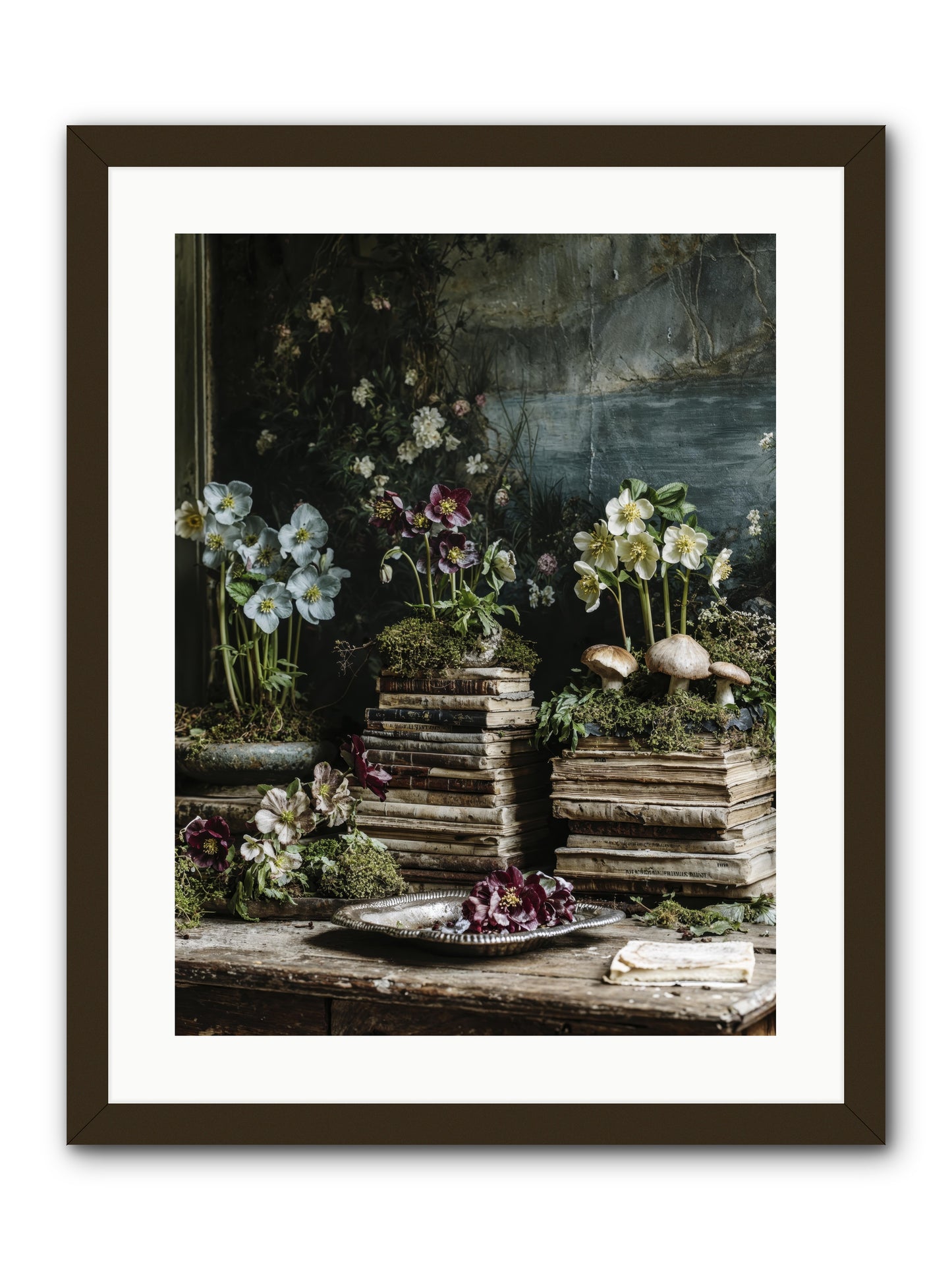 Seraphina -- Framed Print - Black 18x24