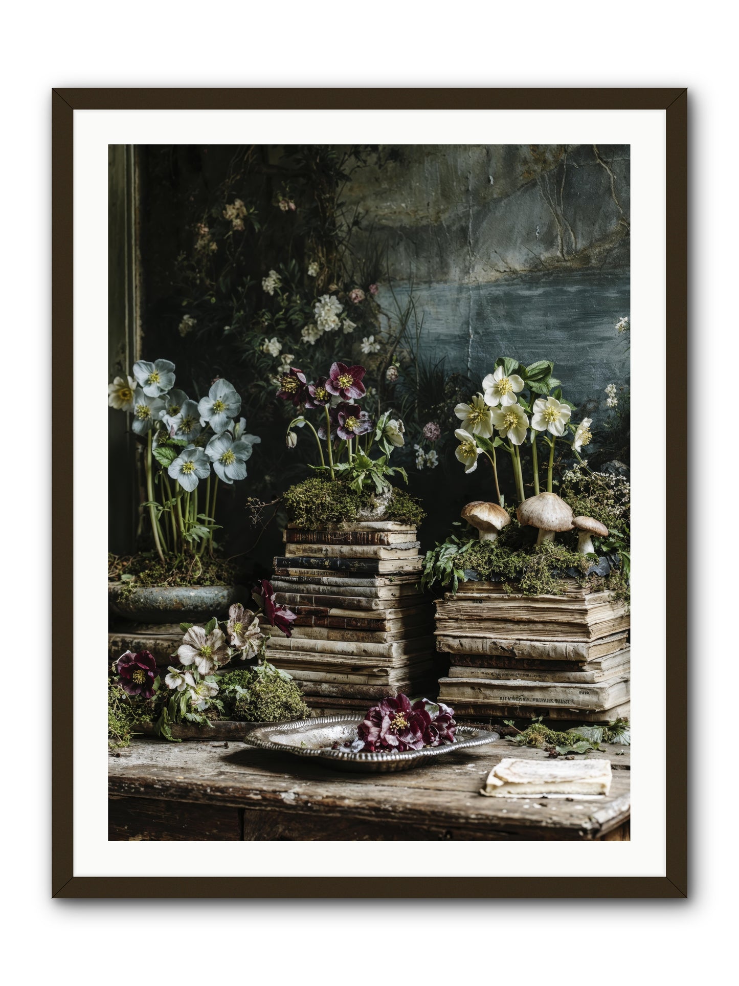 Seraphina -- Framed Print - Black 30x40