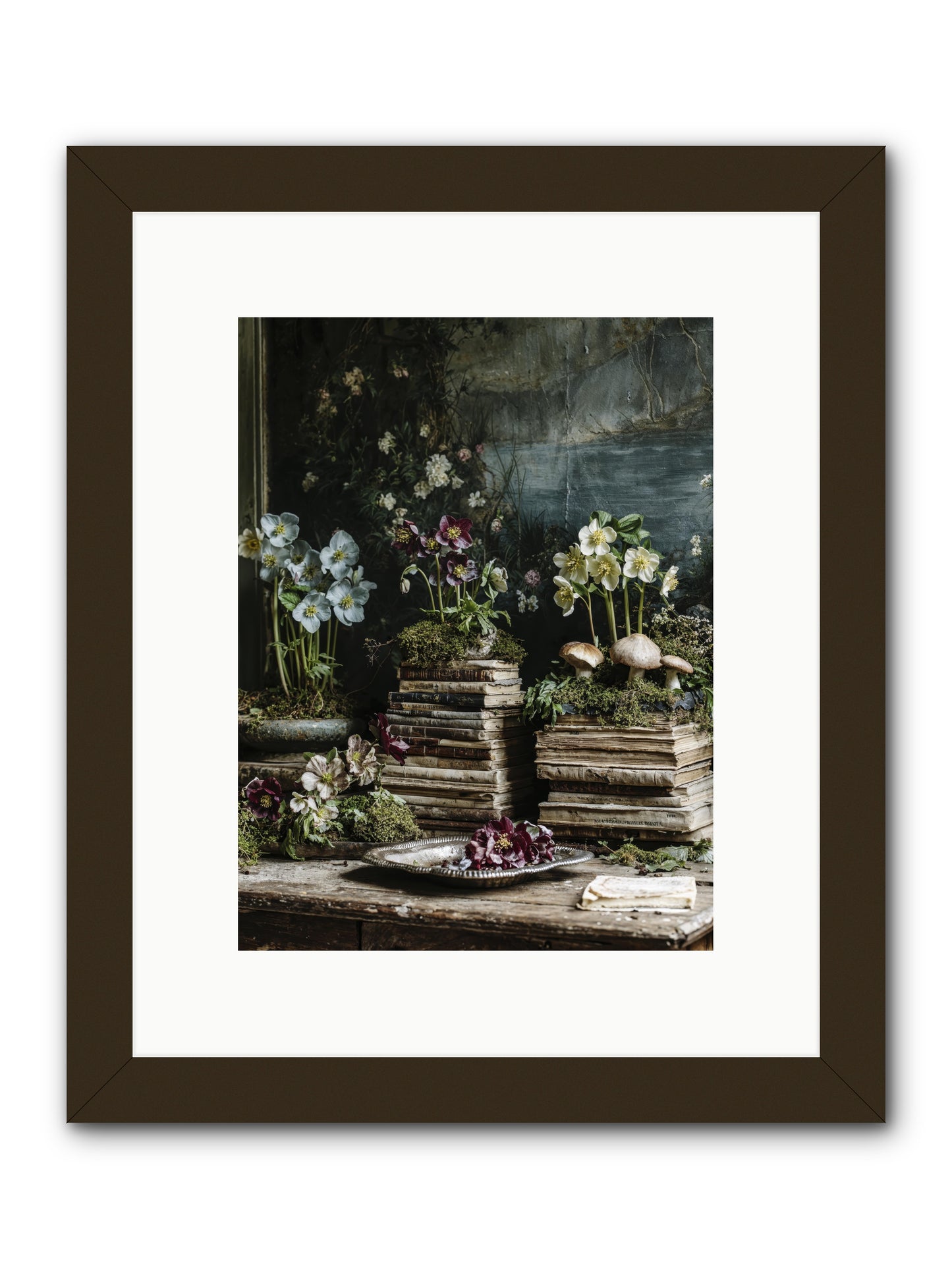 Seraphina -- Framed Print - Black 9x12