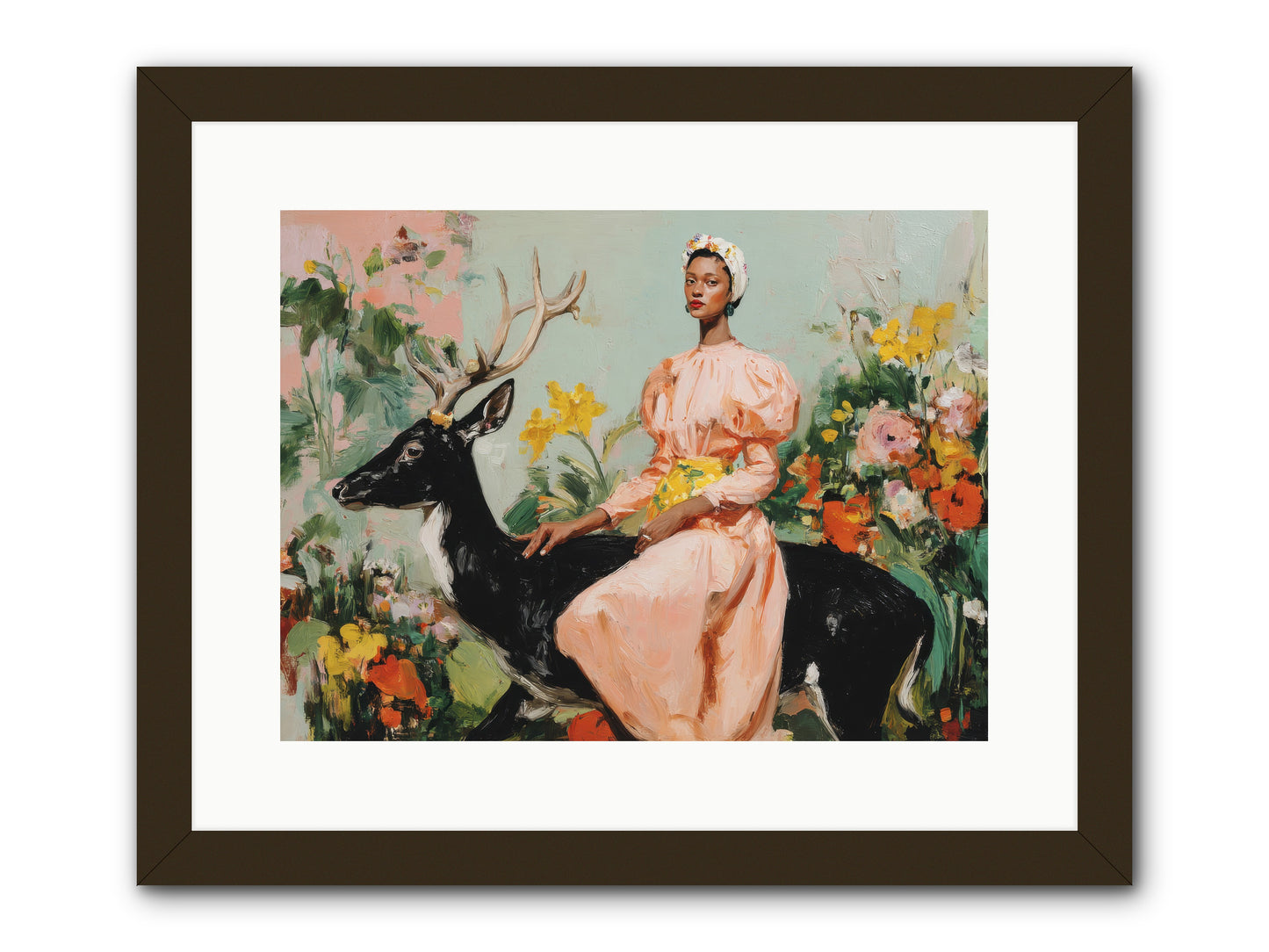 Seraphina’s Archive-REZ -- Framed Print - Black 16x12