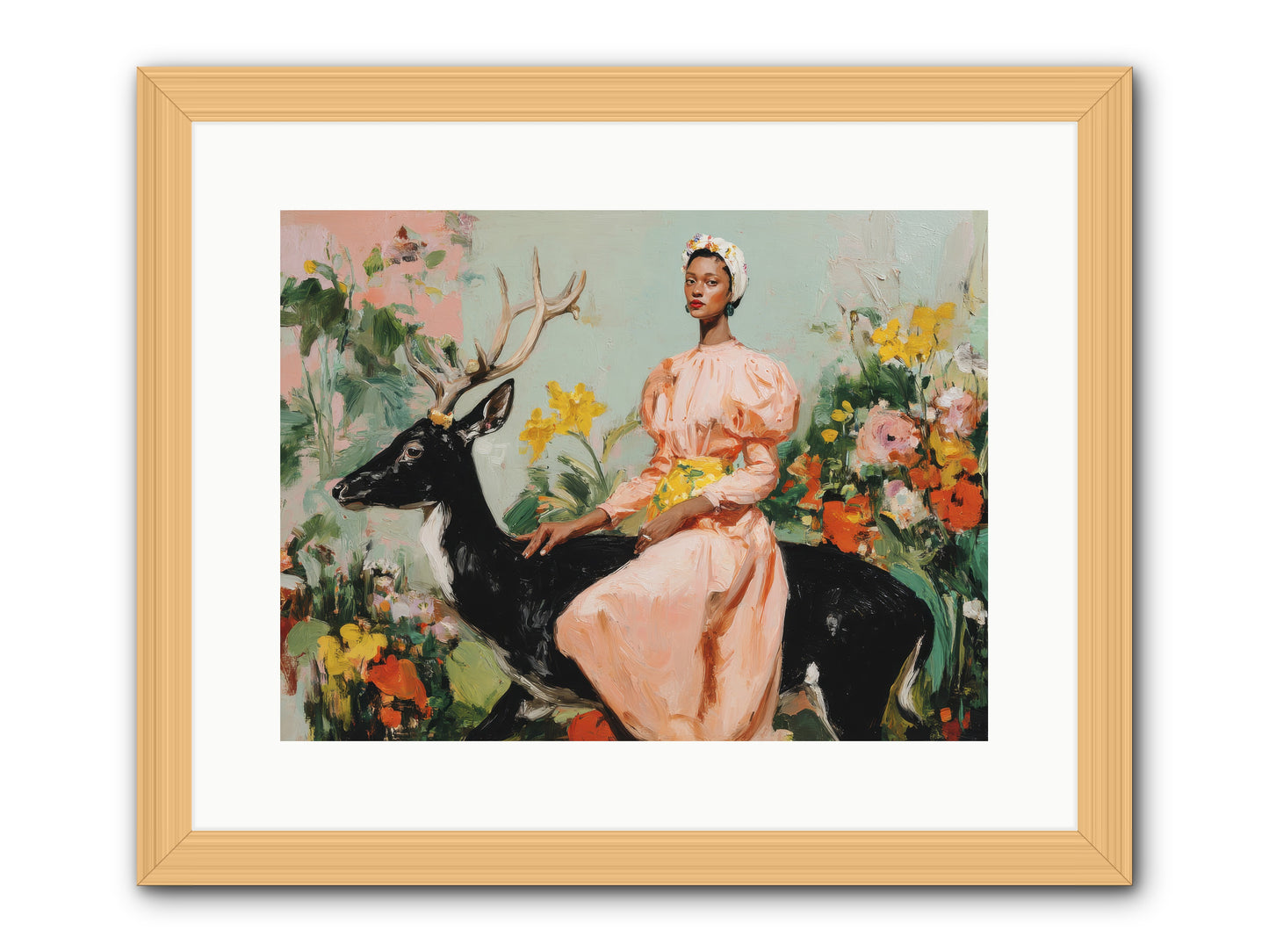 Seraphina’s Archive-REZ -- Framed Print - Natural 16x12