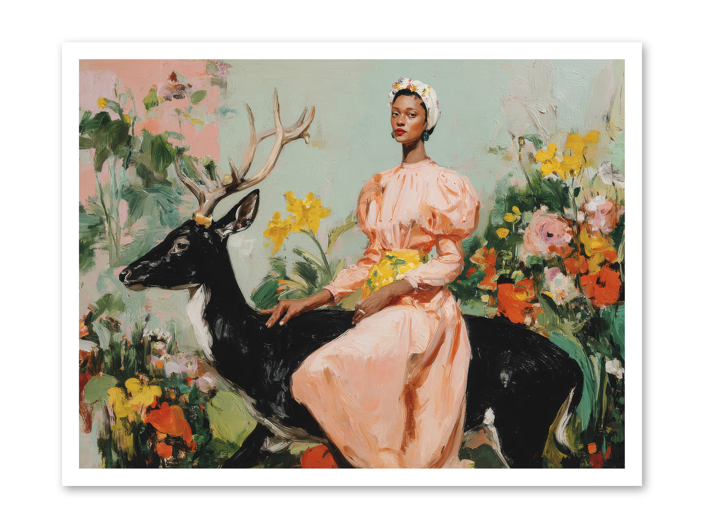 Seraphina’s Archive-REZ -- Loose Canvas Print 32x24