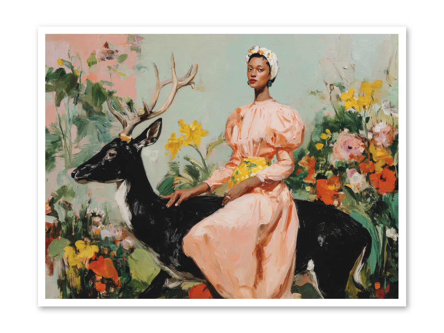 Seraphina’s Archive-REZ -- Loose Canvas Print 48x36