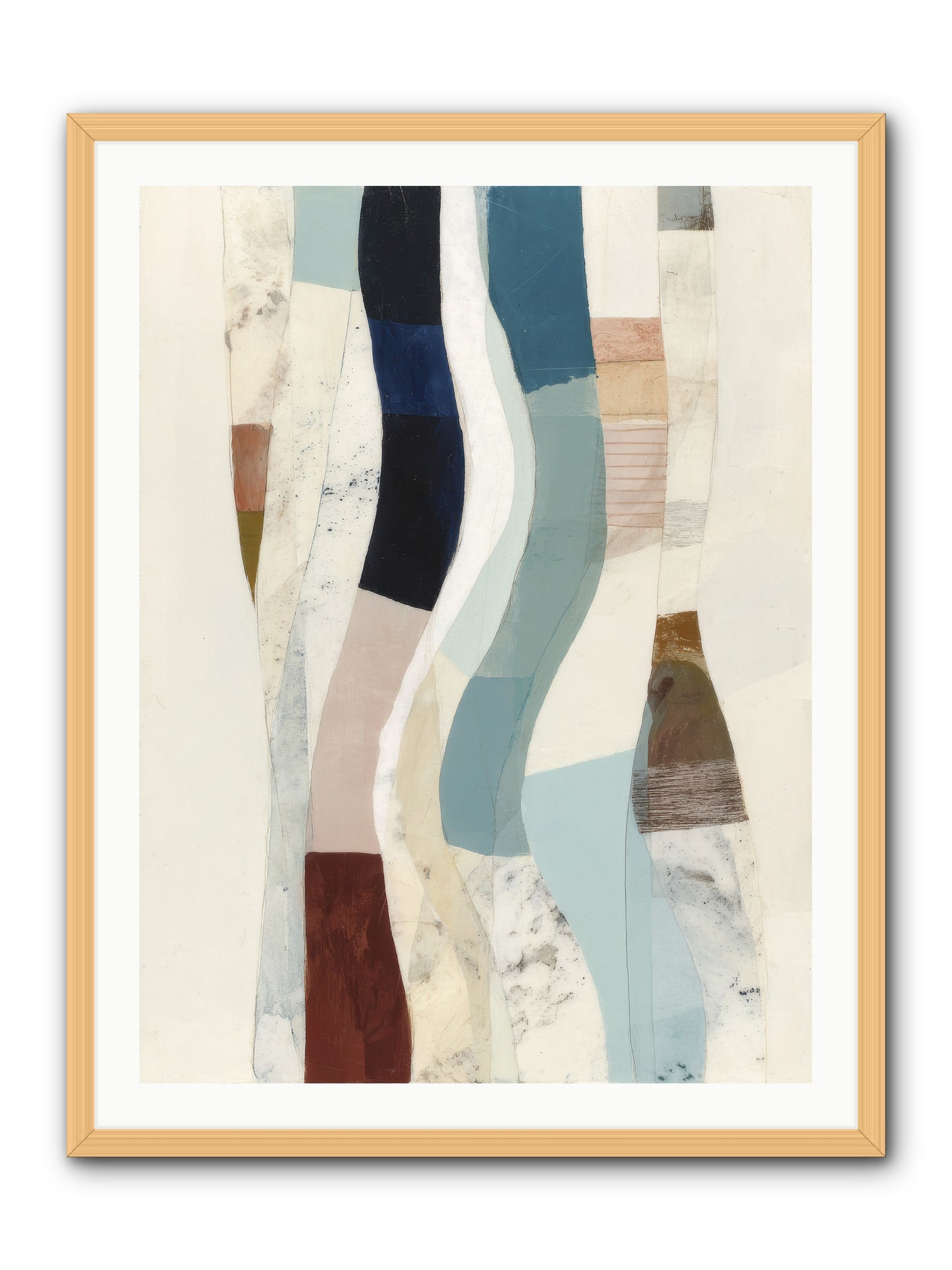 Serein -- Framed Print - Natural 30x40