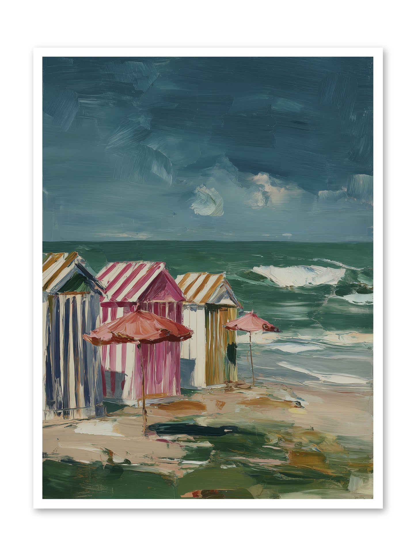 Serenaded by Waves -- Paper Print 36x48