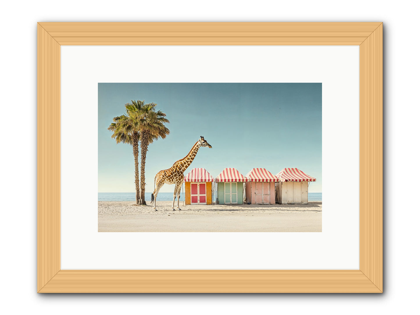 Serendipitous Travels -- Framed Print - Natural 12x8