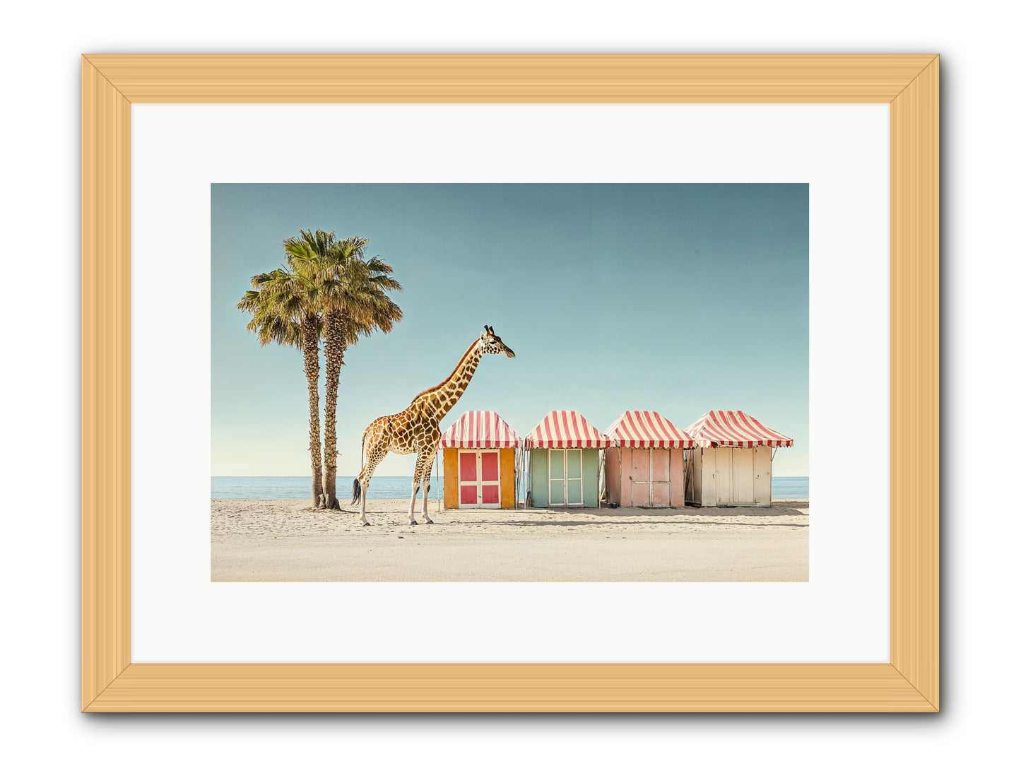Serendipitous Travels -- Framed Print - Natural 15x10