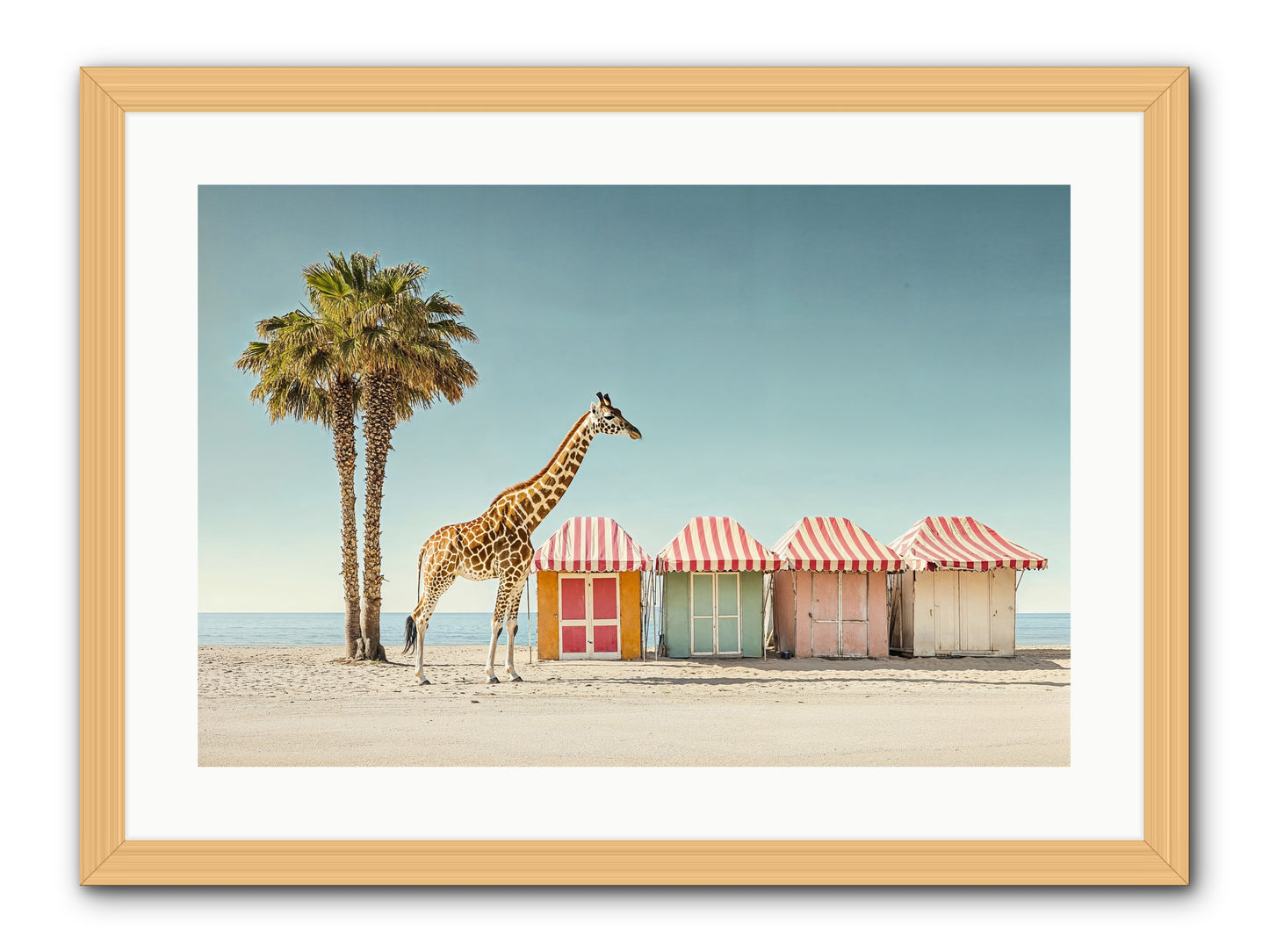 Serendipitous Travels -- Framed Print - Natural 24x16