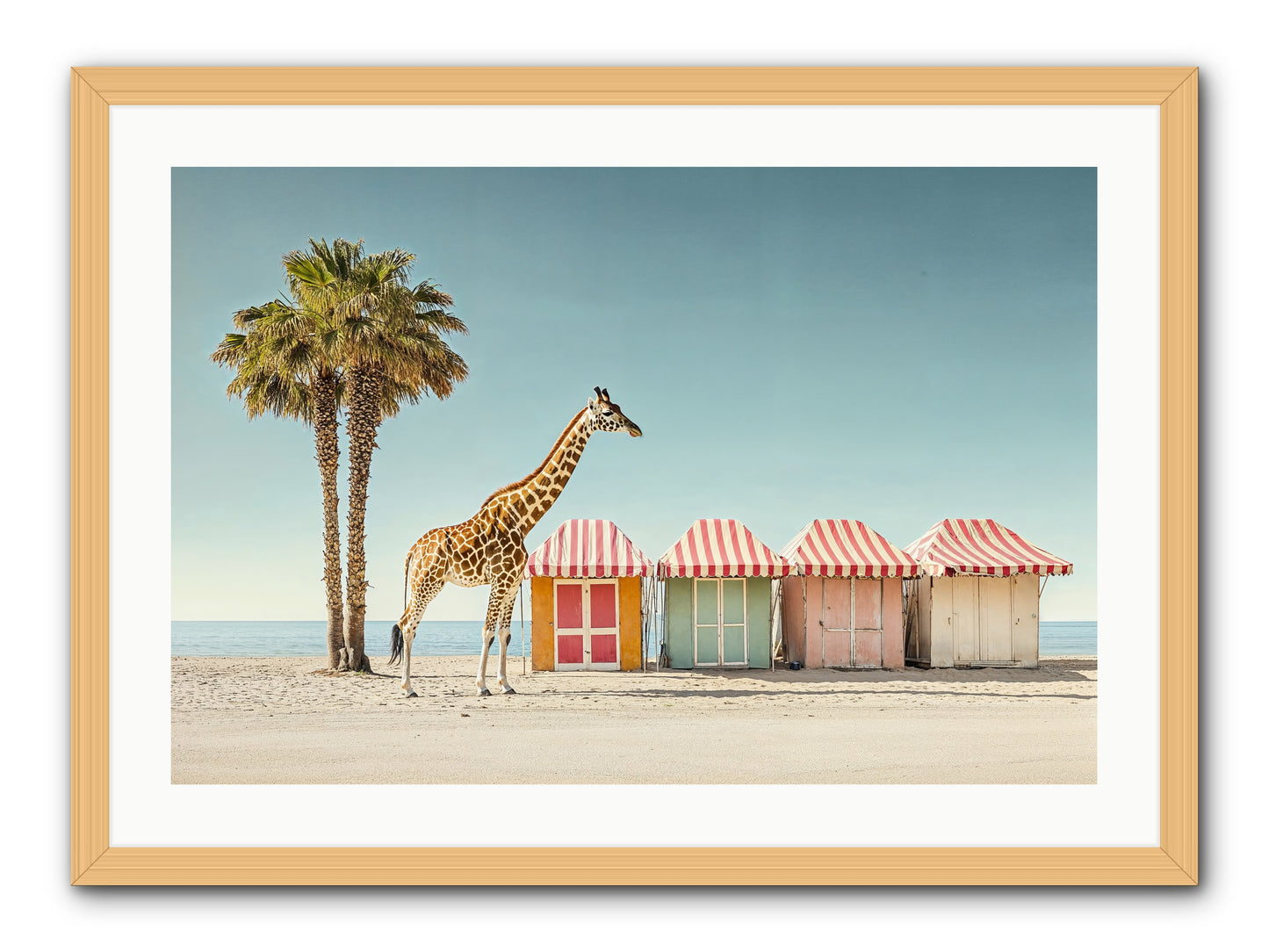 Serendipitous Travels -- Framed Print - Natural 30x20