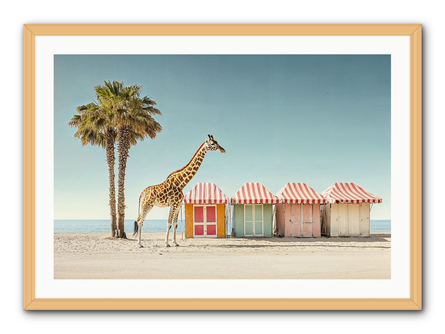 Serendipitous Travels -- Framed Print - Natural 36x24