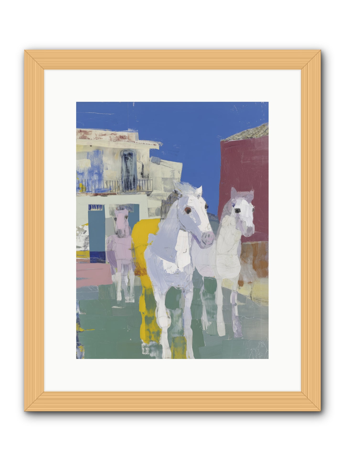 Serendipity -- Framed Print - Natural 12x16