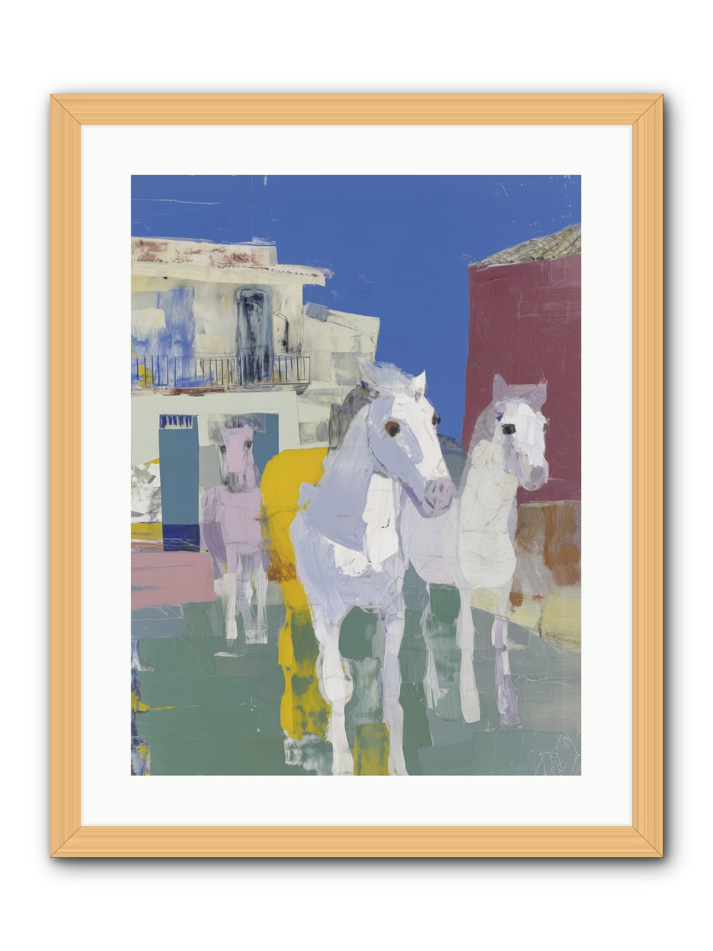 Serendipity -- Framed Print - Natural 18x24