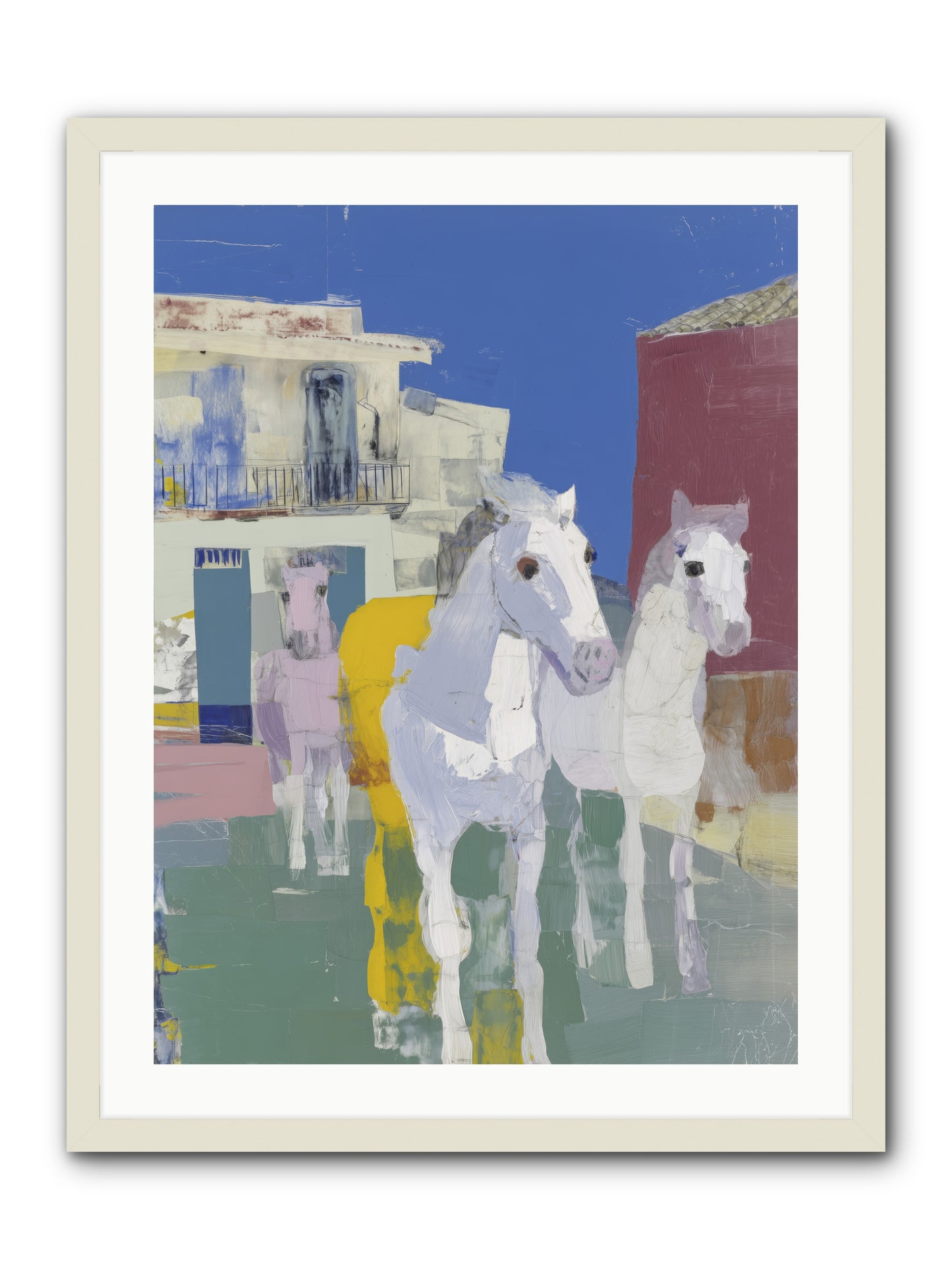 Serendipity -- Framed Print - White 24x32