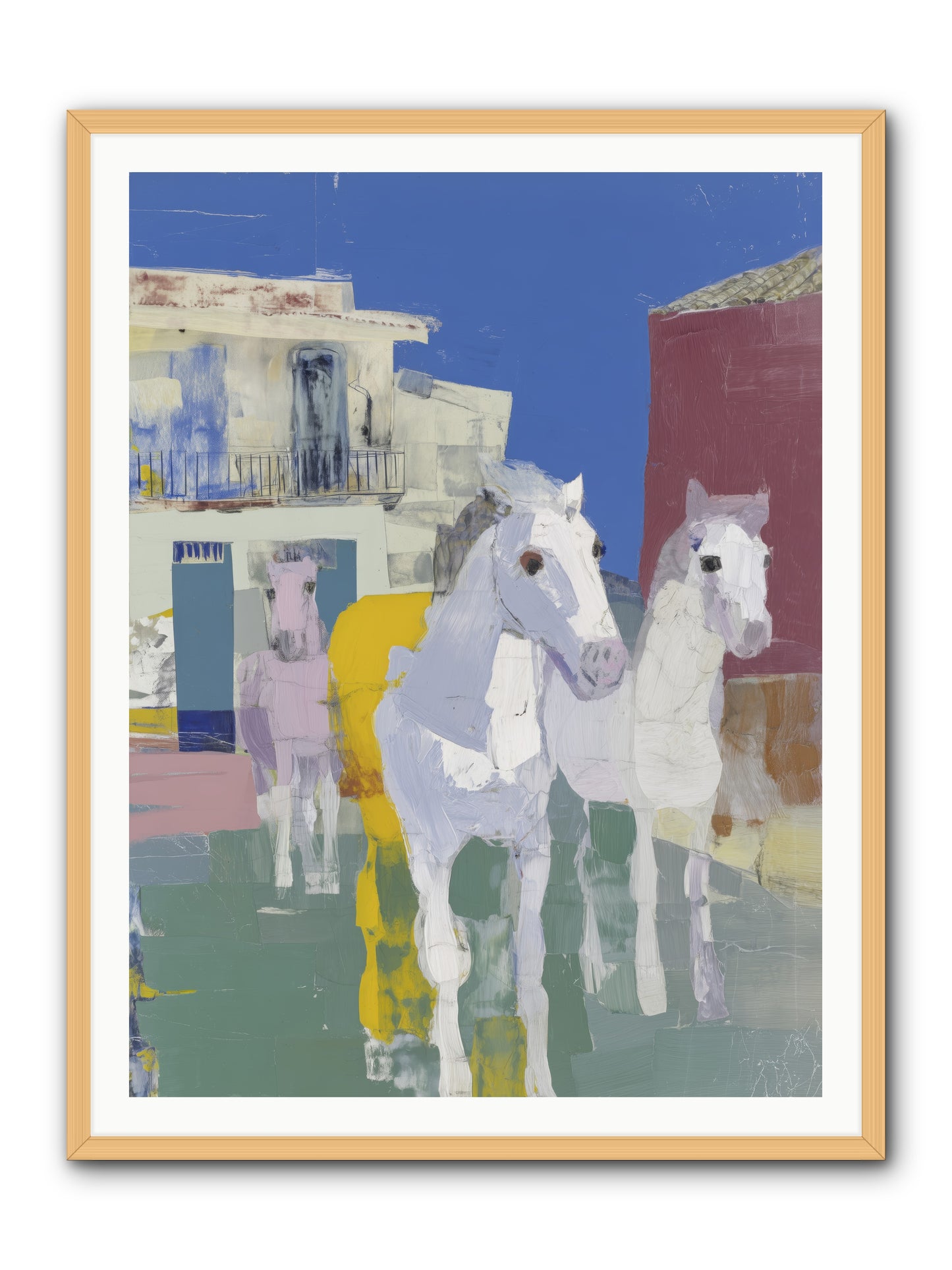 Serendipity -- Framed Print - Natural 36x48