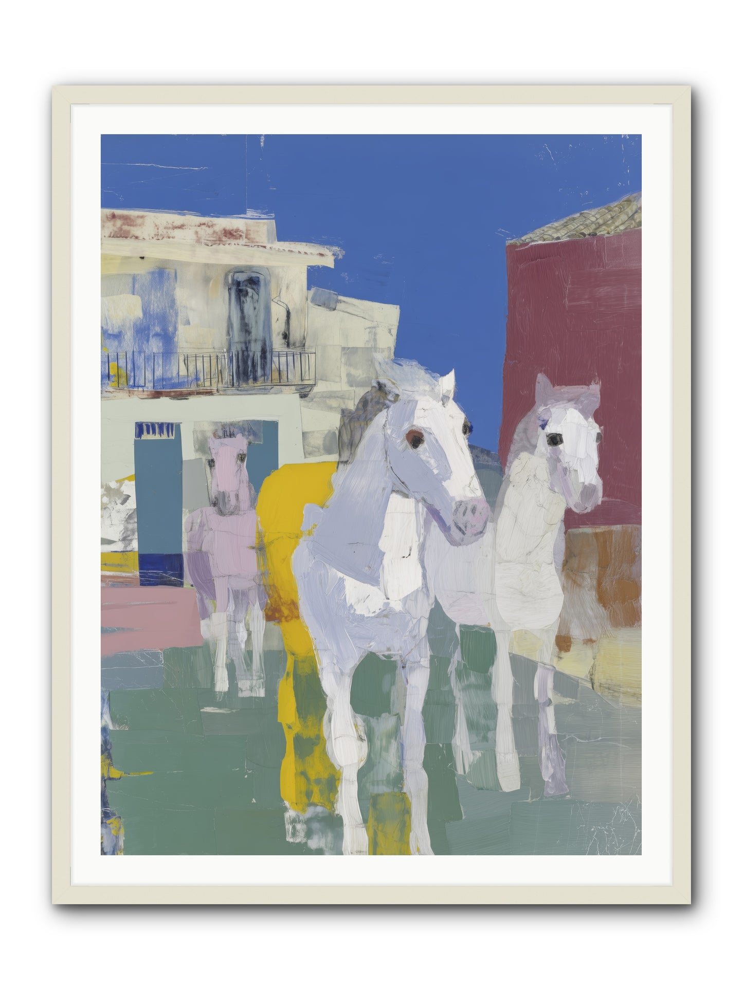 Serendipity -- Framed Print - White 36x48