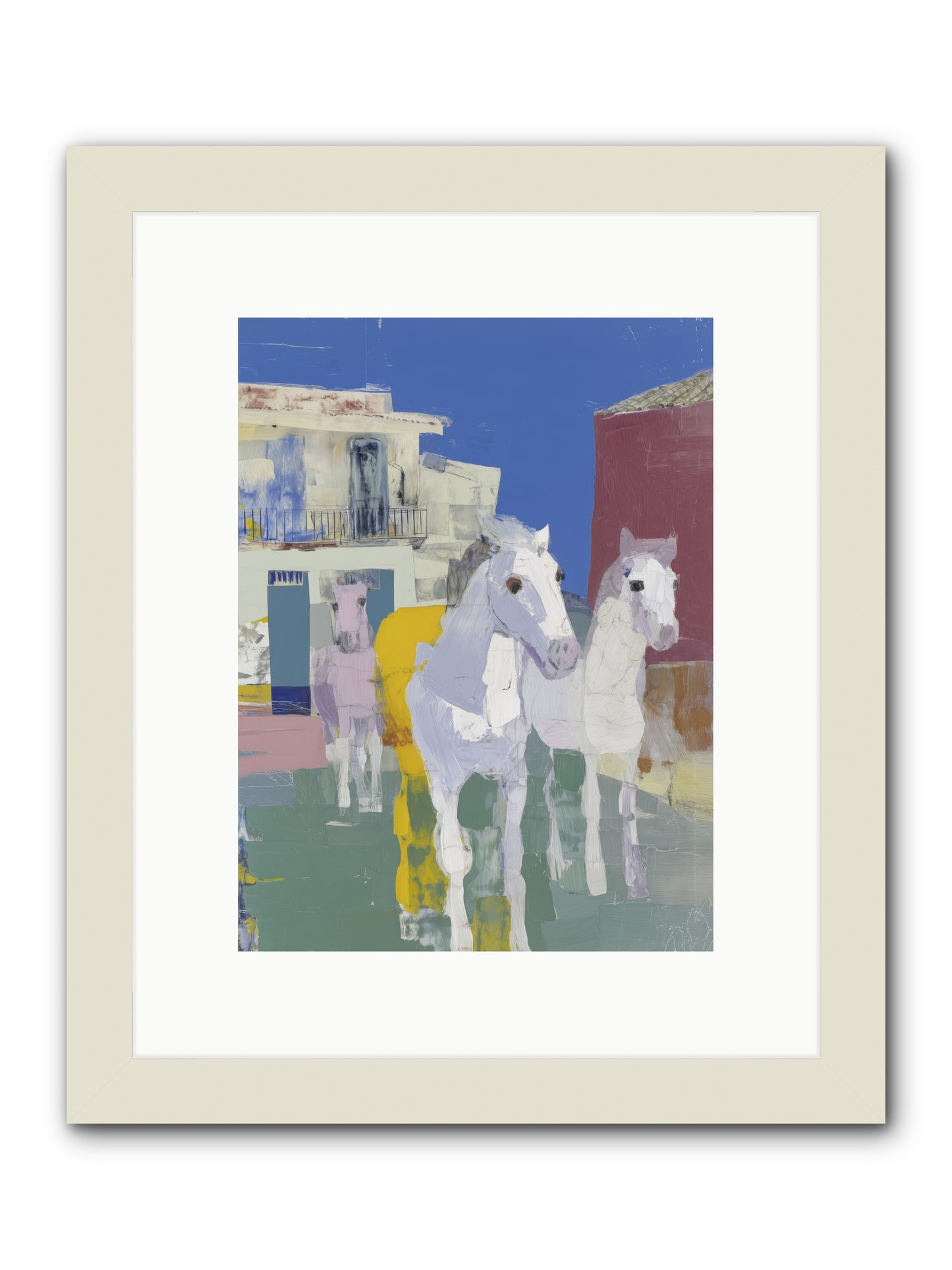 Serendipity -- Framed Print - White 9x12