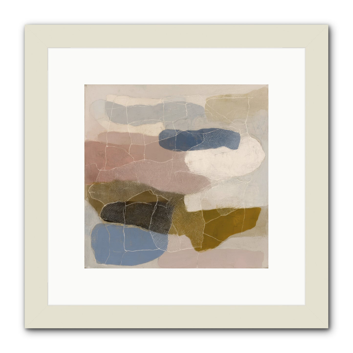 Serene -- Framed Print - White 10x10