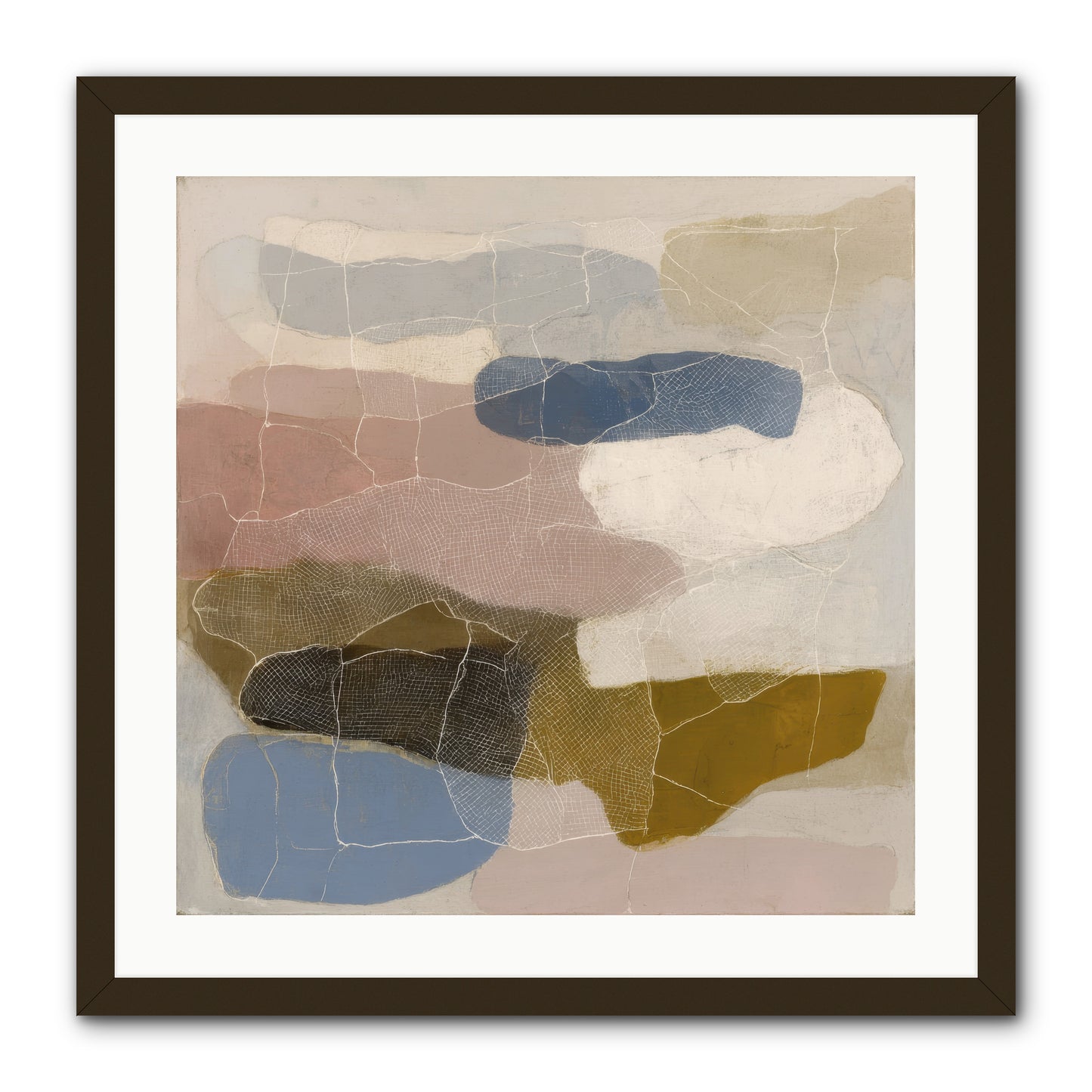 Serene -- Framed Print - Black 24x24