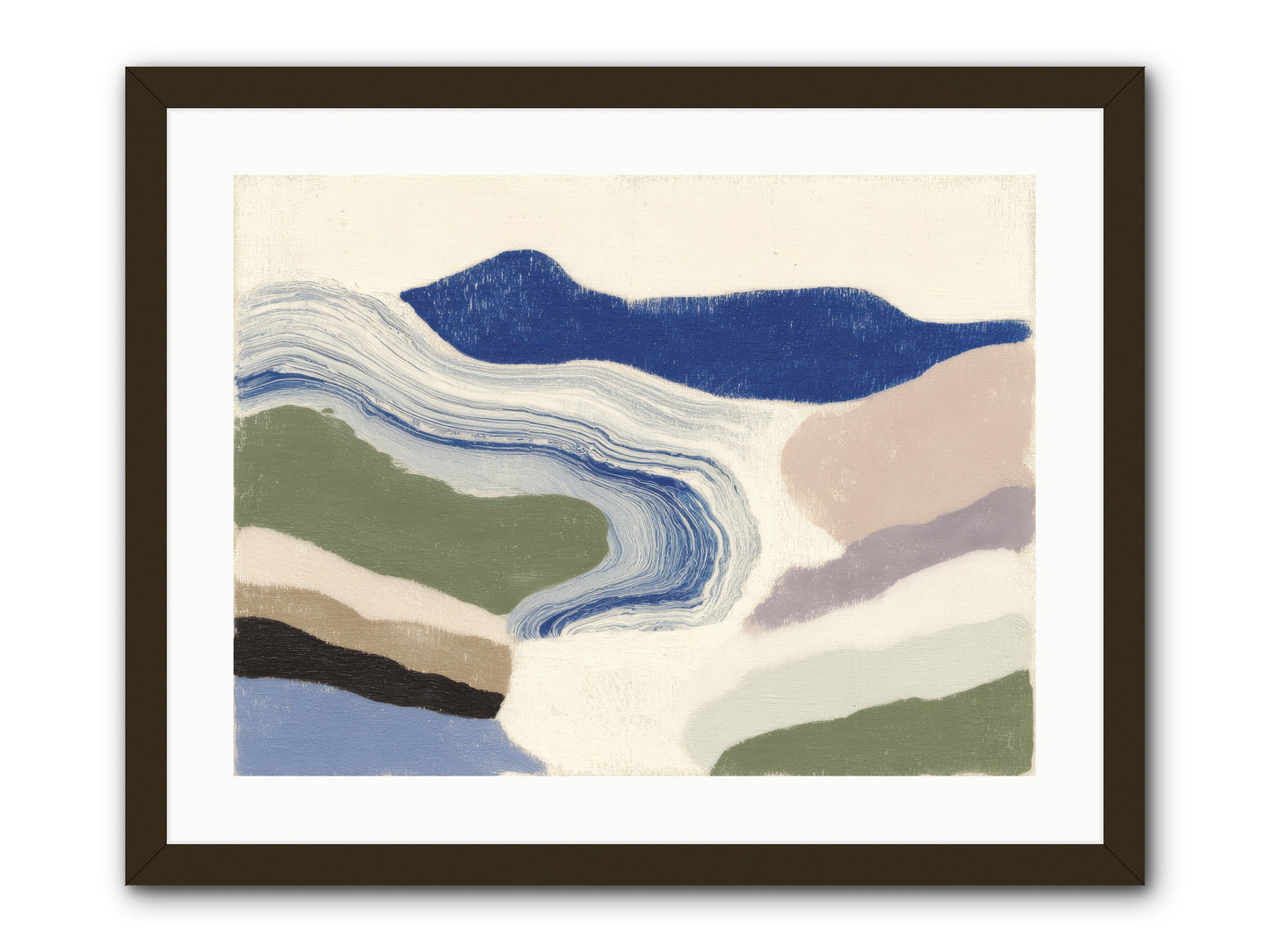 Serene Chaos -- Framed Print - Black 24x18