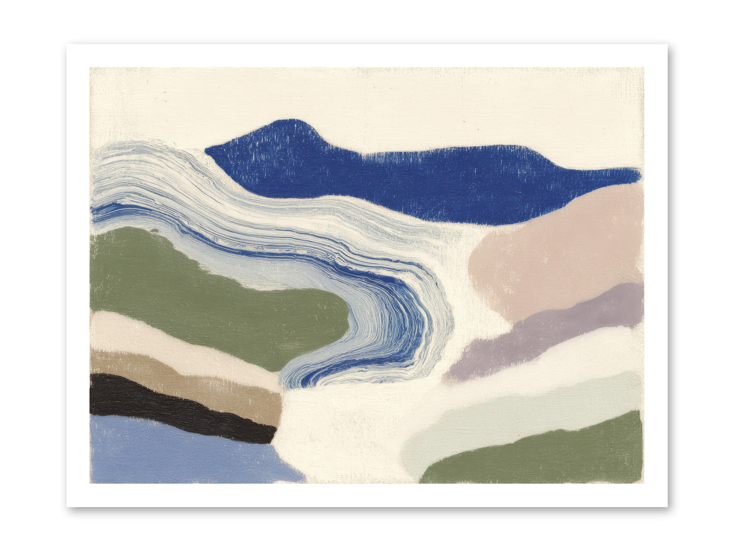 Serene Chaos -- Loose Canvas Print 24x18