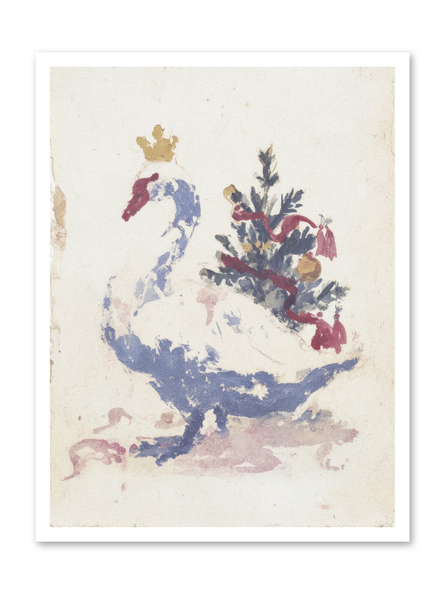 Serene In Snow -- Paper Print 24x32