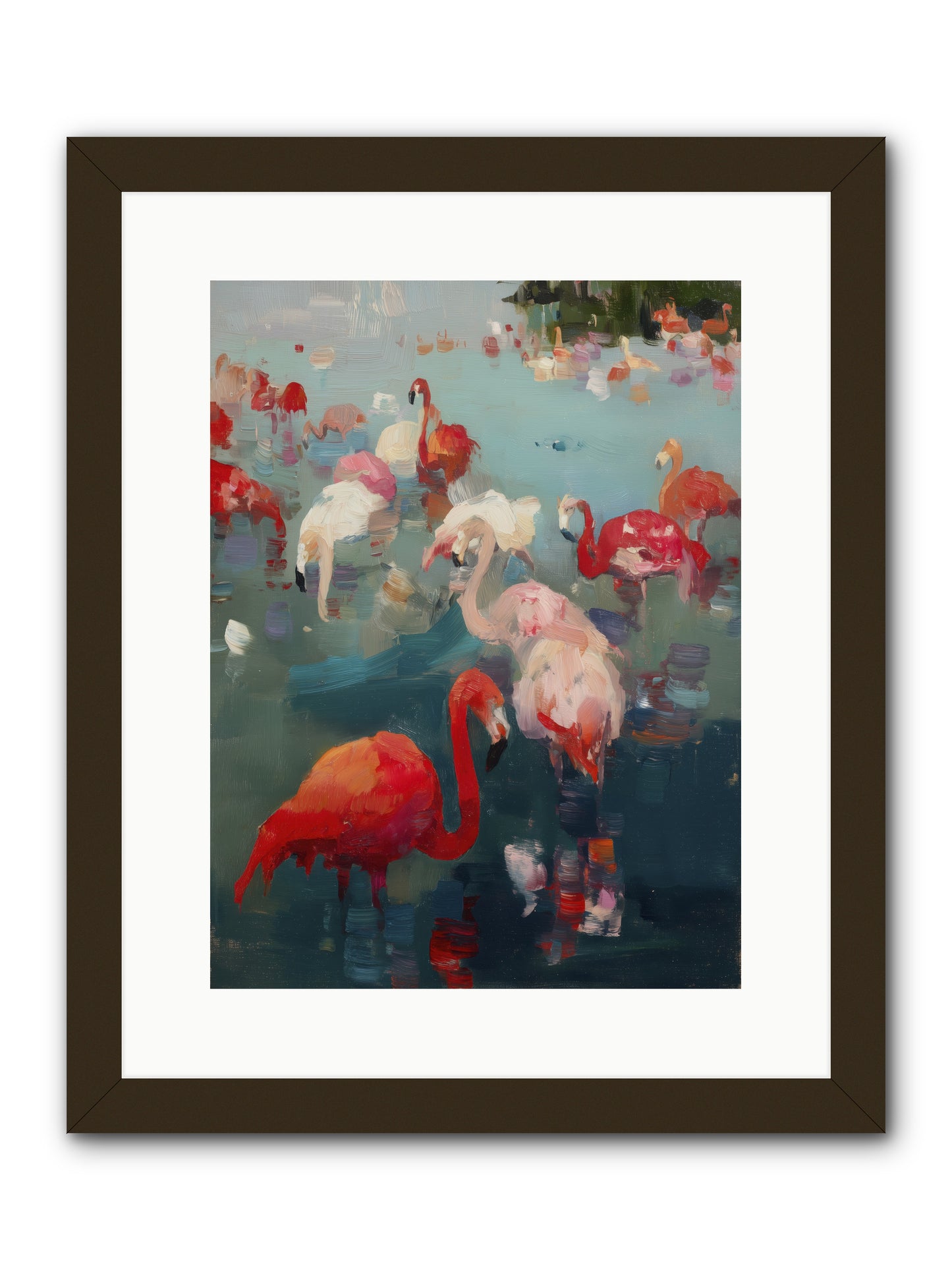 Serene Passage -- Framed Print - Black 12x16