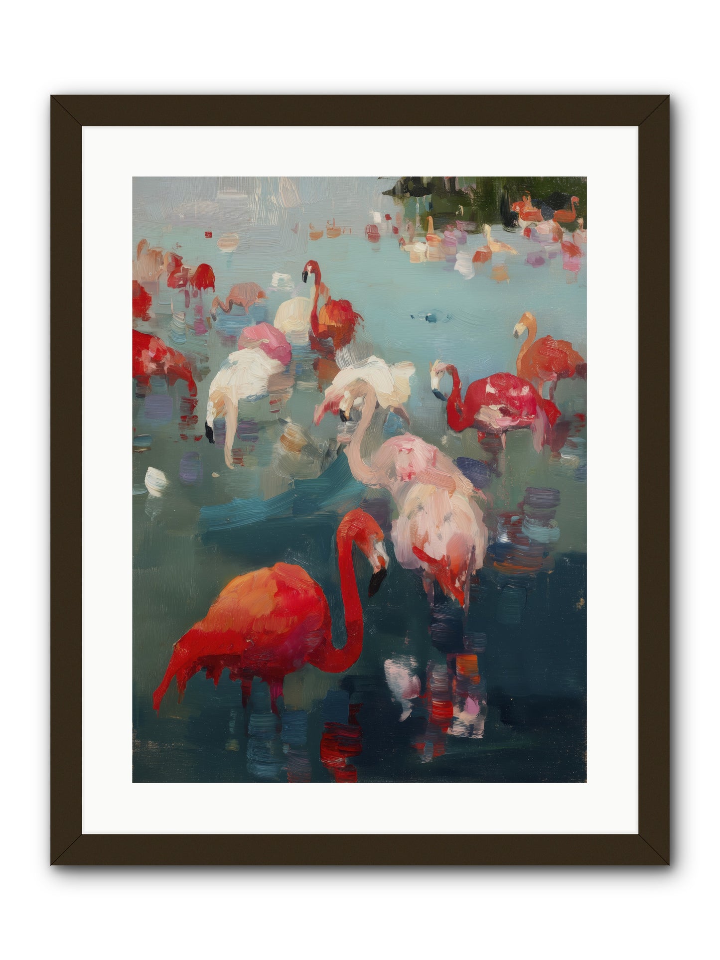 Serene Passage -- Framed Print - Black 18x24