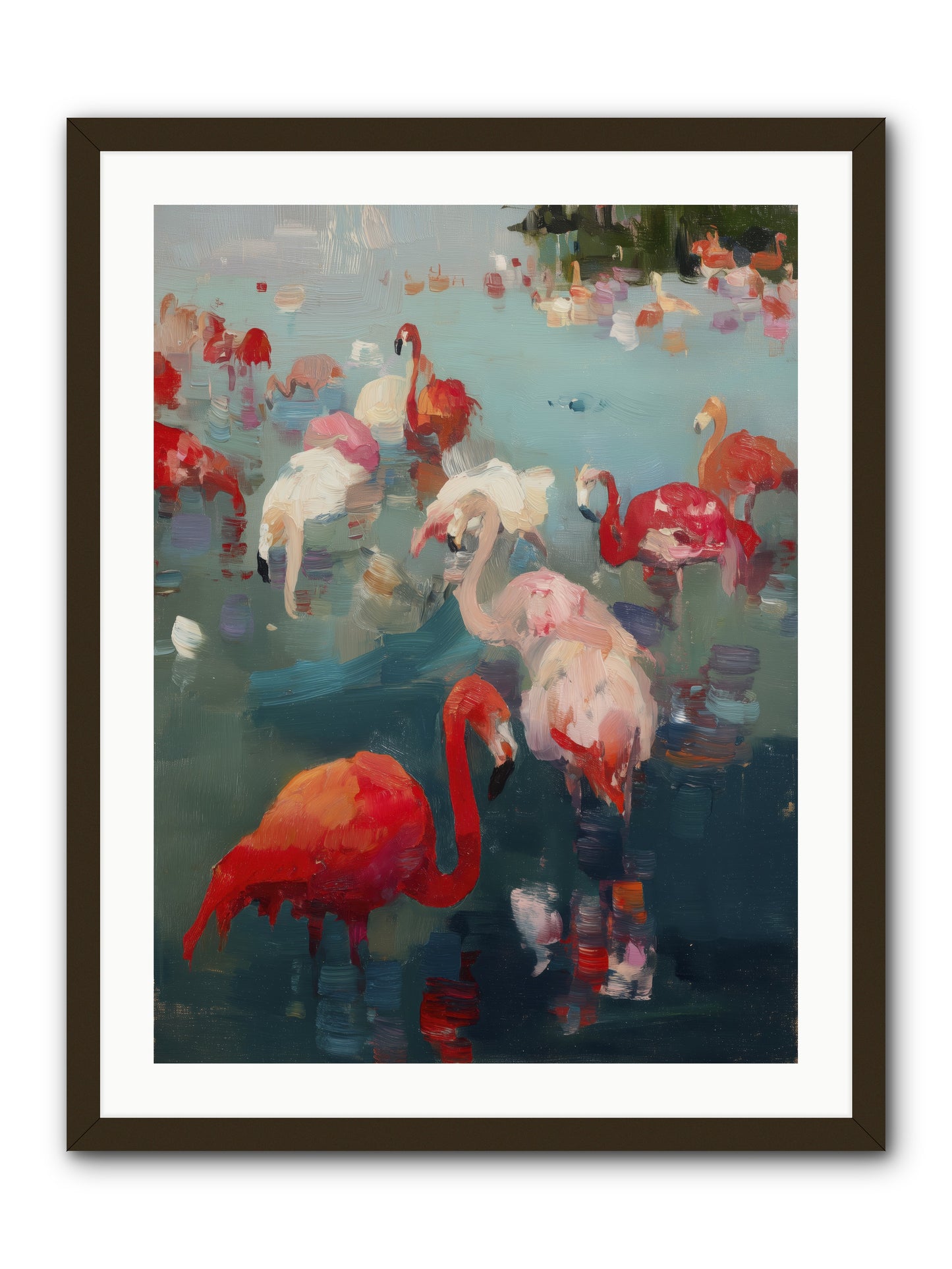 Serene Passage -- Framed Print - Black 24x32
