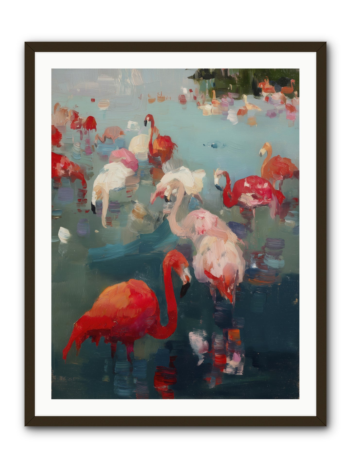 Serene Passage -- Framed Print - Black 30x40