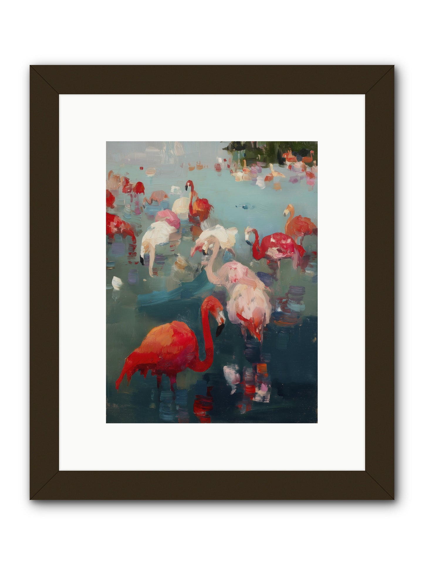 Serene Passage -- Framed Print - Black 9x12