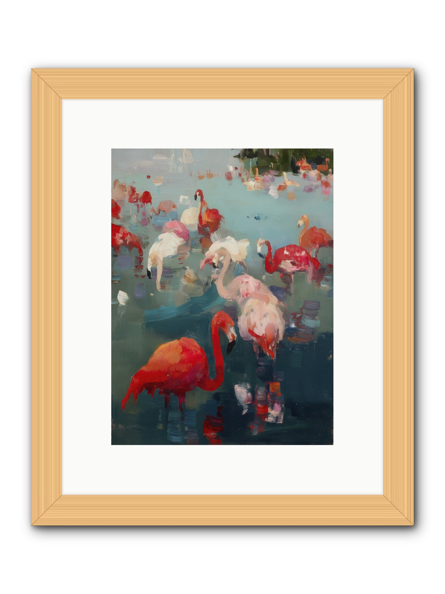 Serene Passage -- Framed Print - Natural 9x12