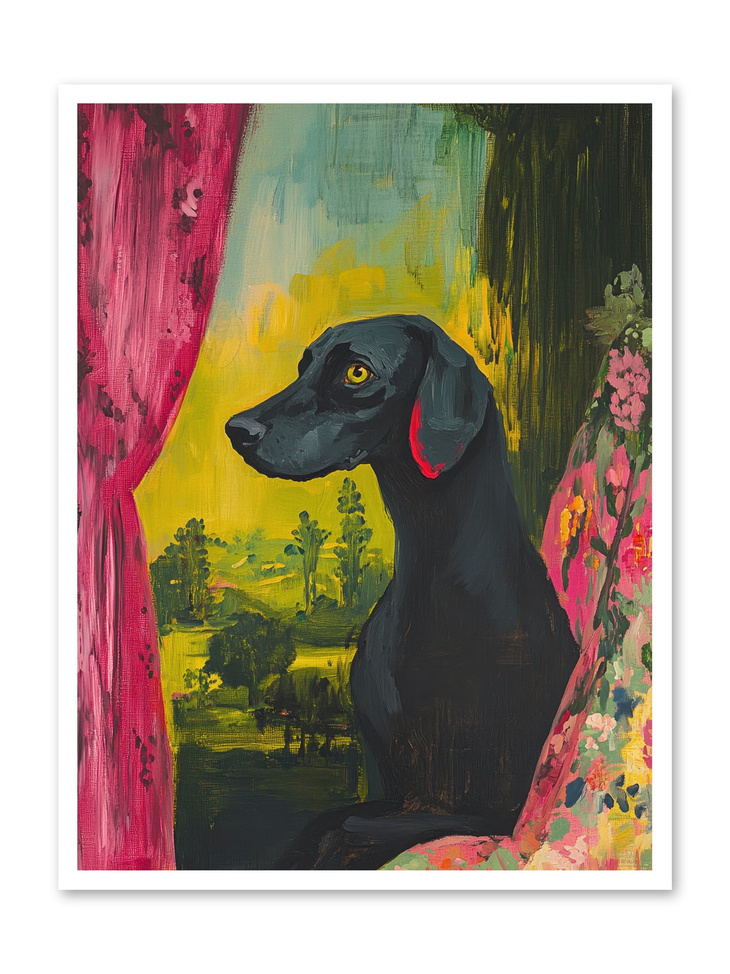 Shadow At Daybreak -- Loose Canvas Print 30x40