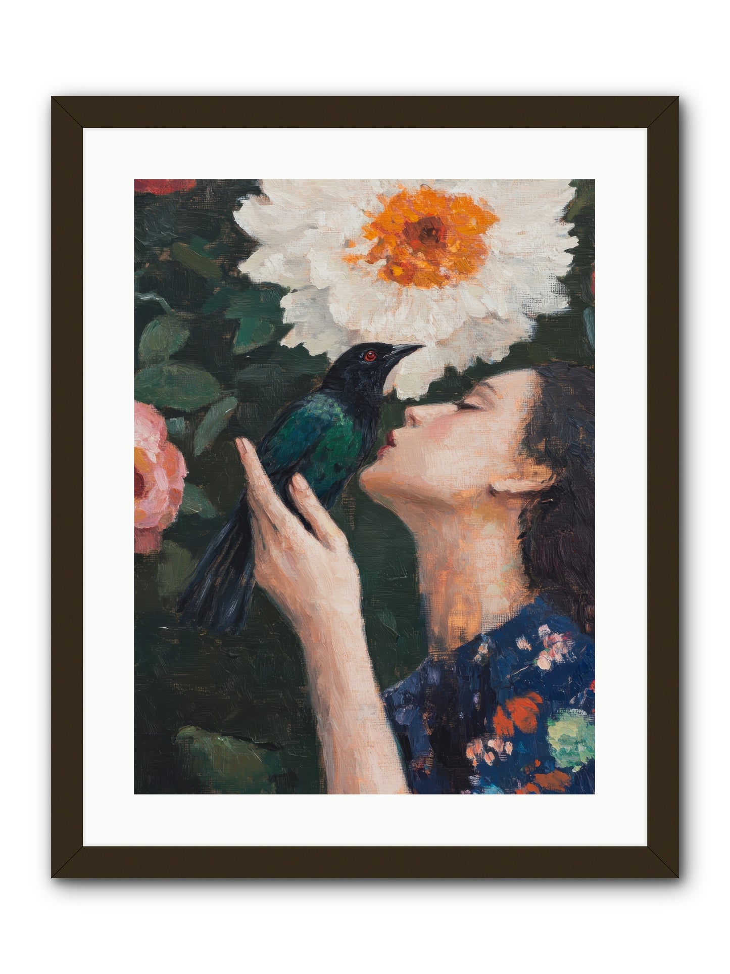 Shadow Brilliance -- Framed Print - Black 18x24