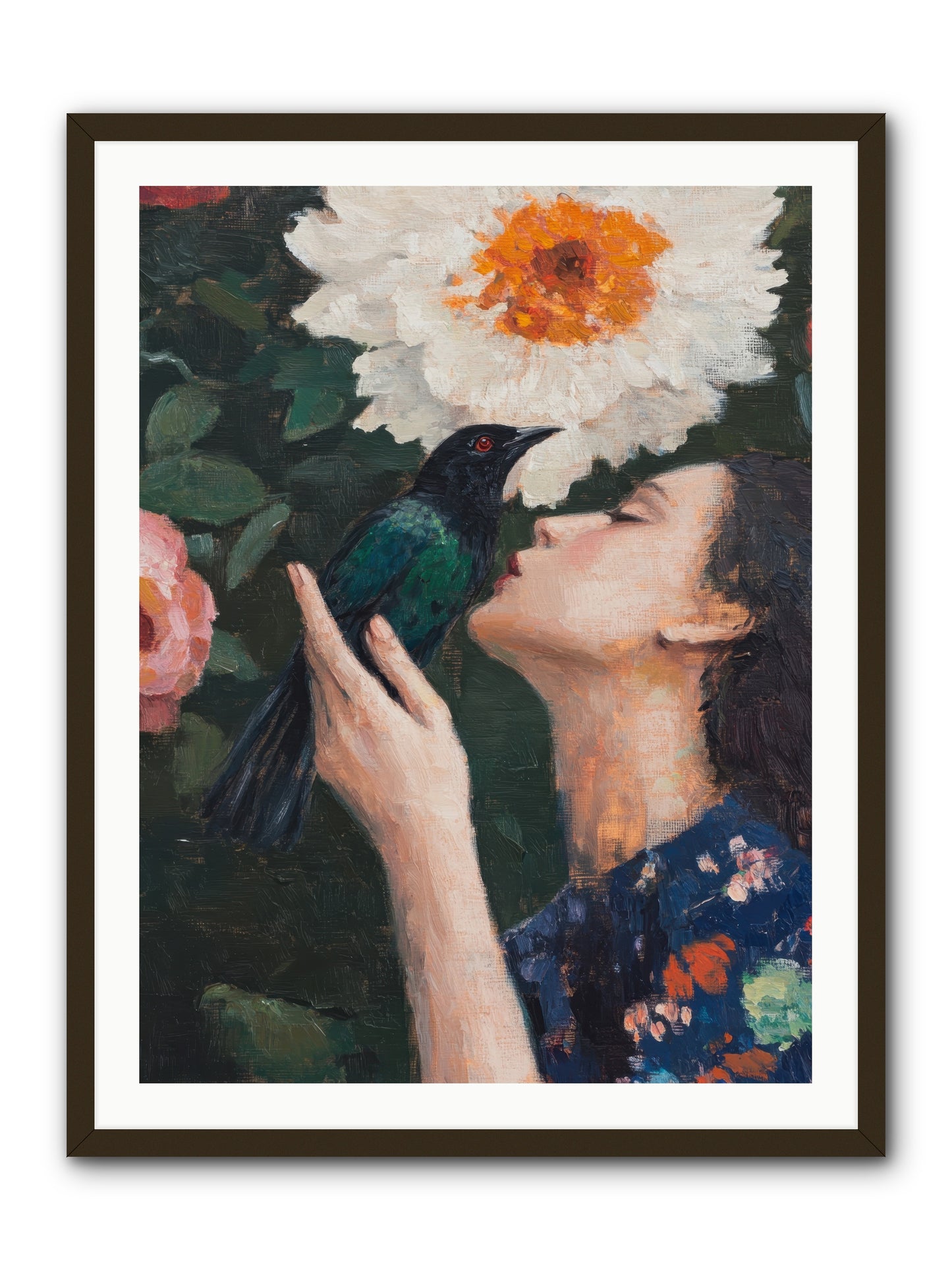Shadow Brilliance -- Framed Print - Black 30x40