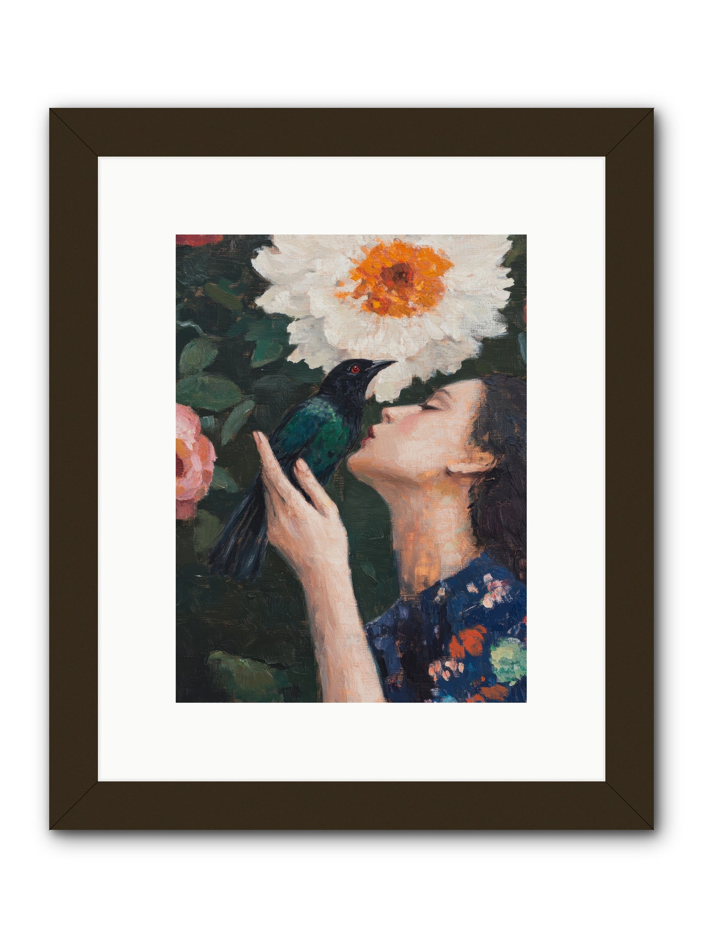 Shadow Brilliance -- Framed Print - Black 9x12