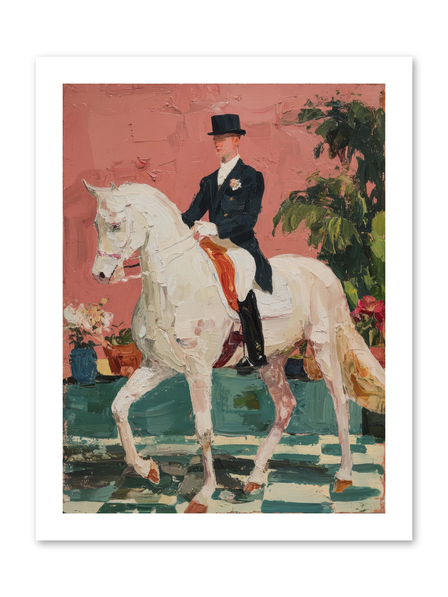 Shadows & Trust -- Loose Canvas Print 12x16
