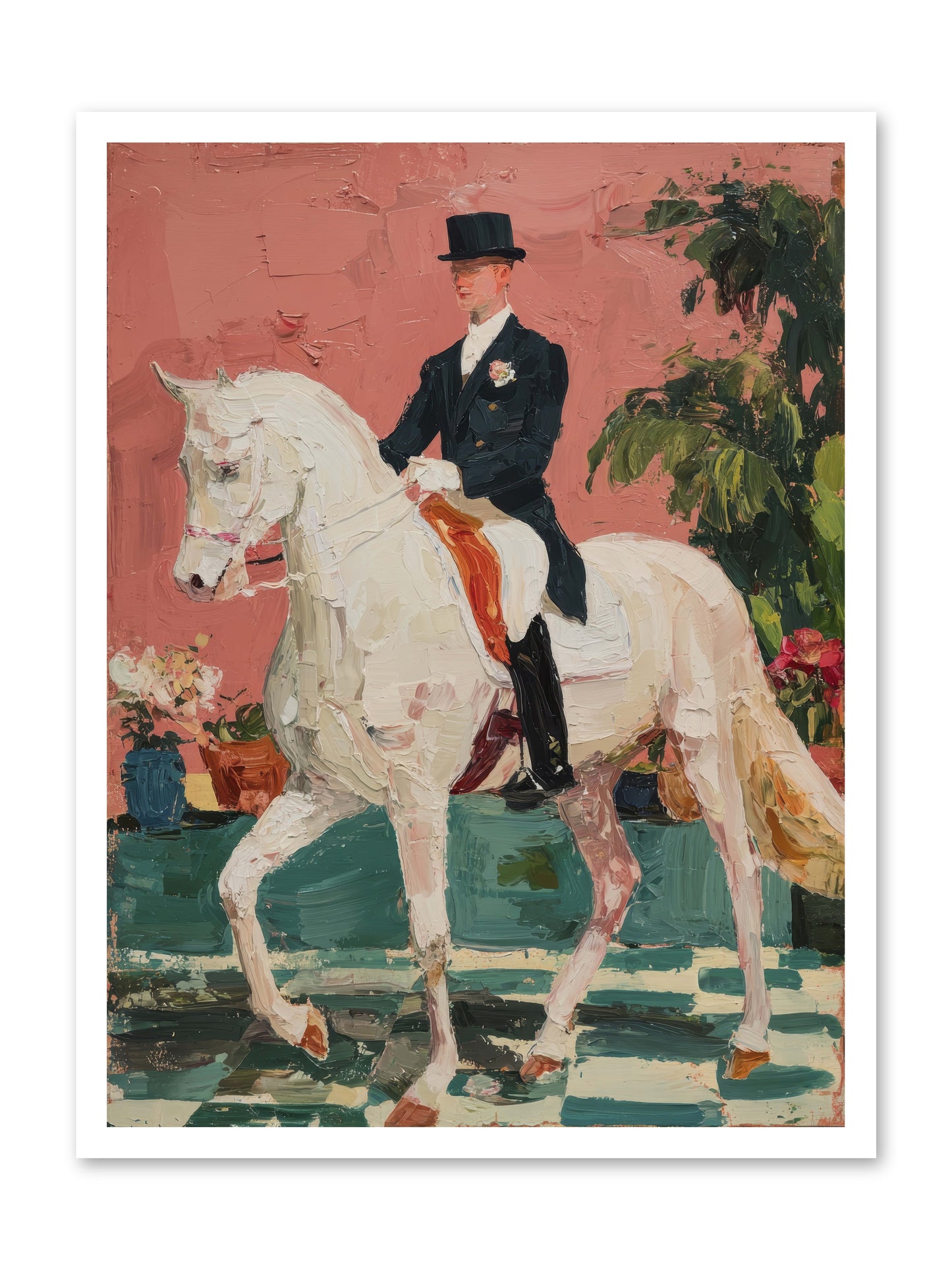 Shadows & Trust -- Loose Canvas Print 24x32