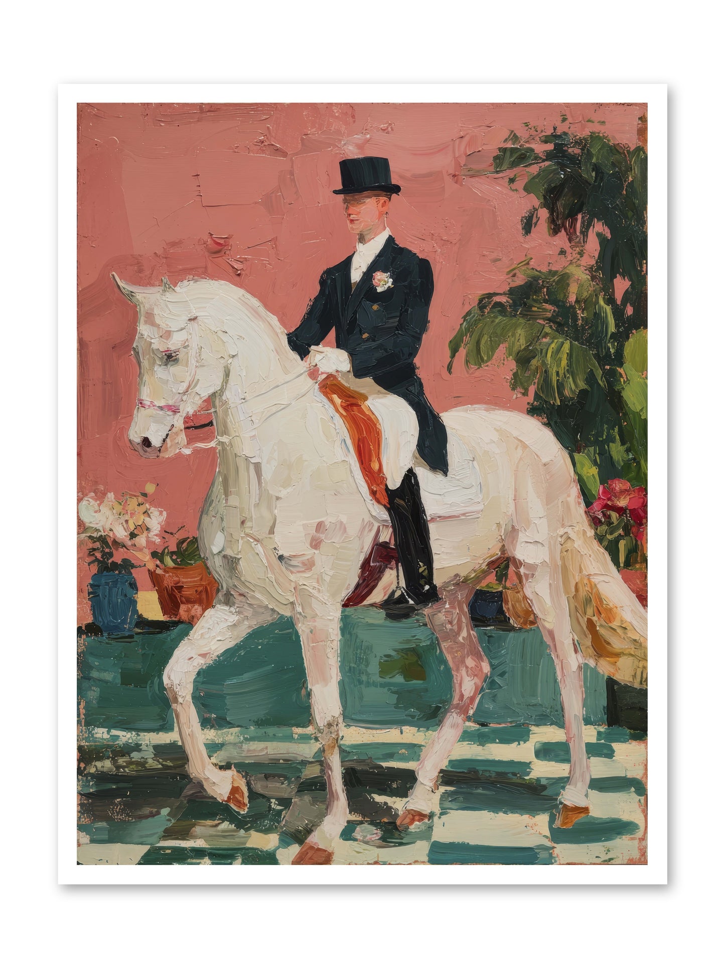 Shadows & Trust -- Loose Canvas Print 30x40