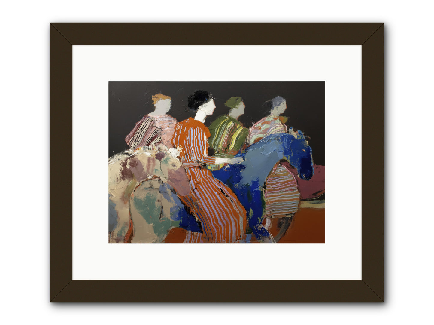 Shadowspill Horizon -- Framed Print - Black 12x9