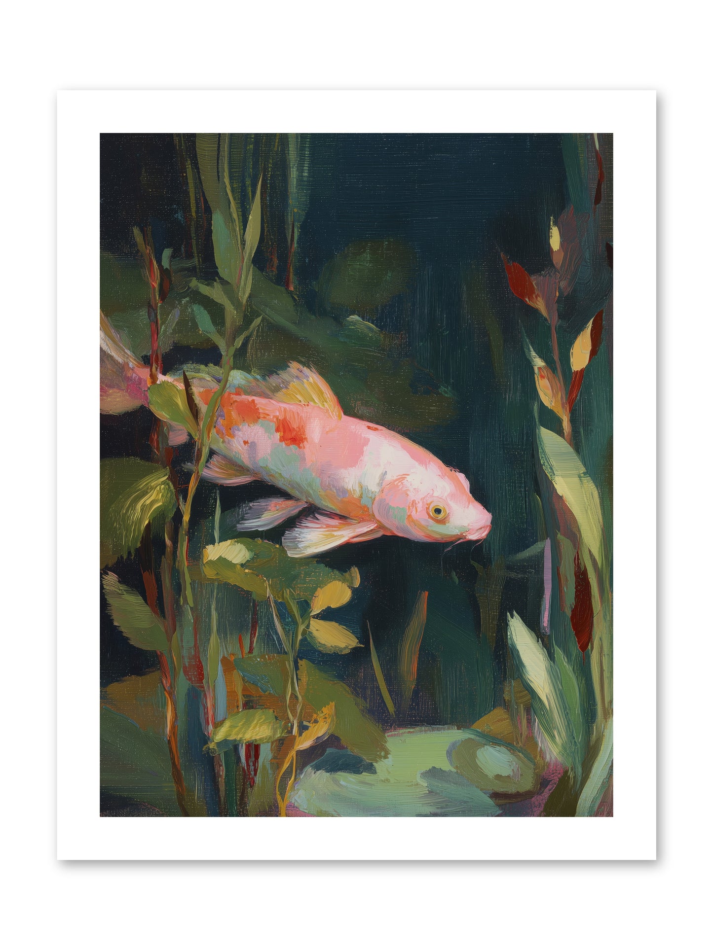 Shallow Seas -- Loose Canvas Print 12x16