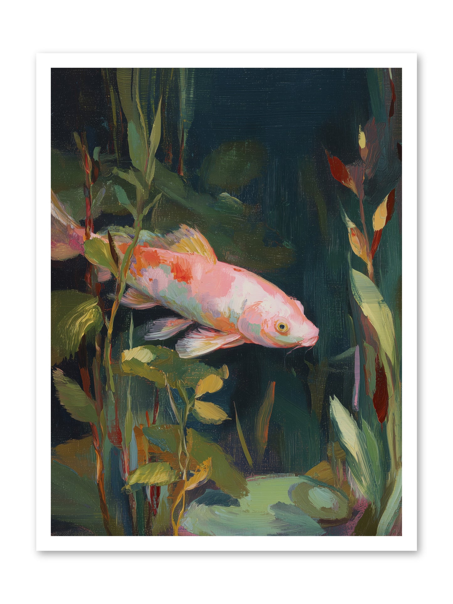 Shallow Seas -- Loose Canvas Print 24x32