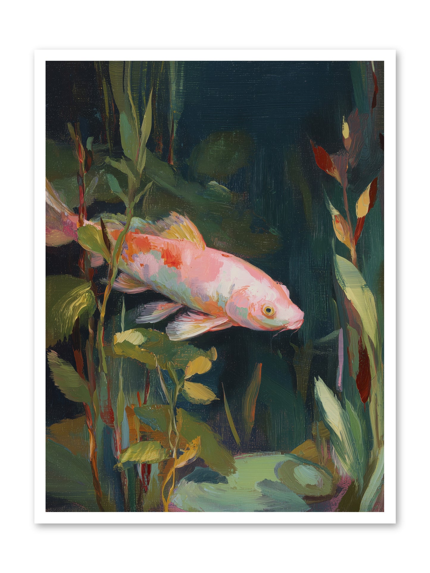 Shallow Seas -- Loose Canvas Print 30x40