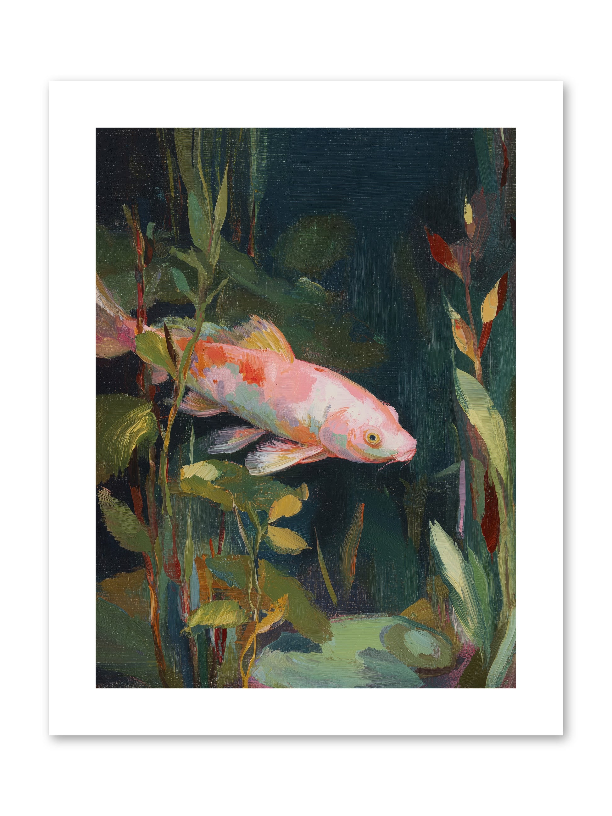 Shallow Seas -- Paper Print 9x12