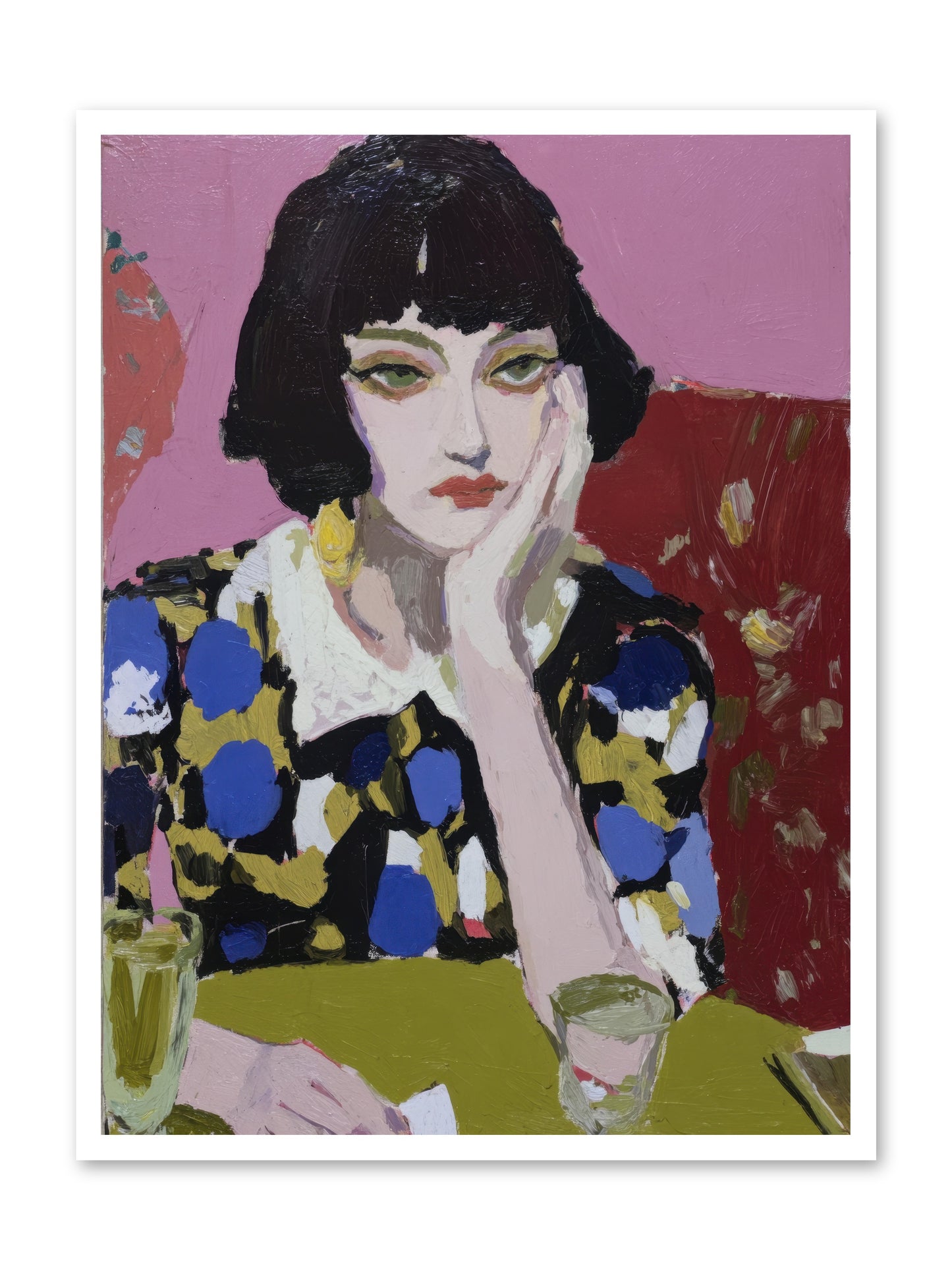 She Reconsidered -- Paper Print 30x40