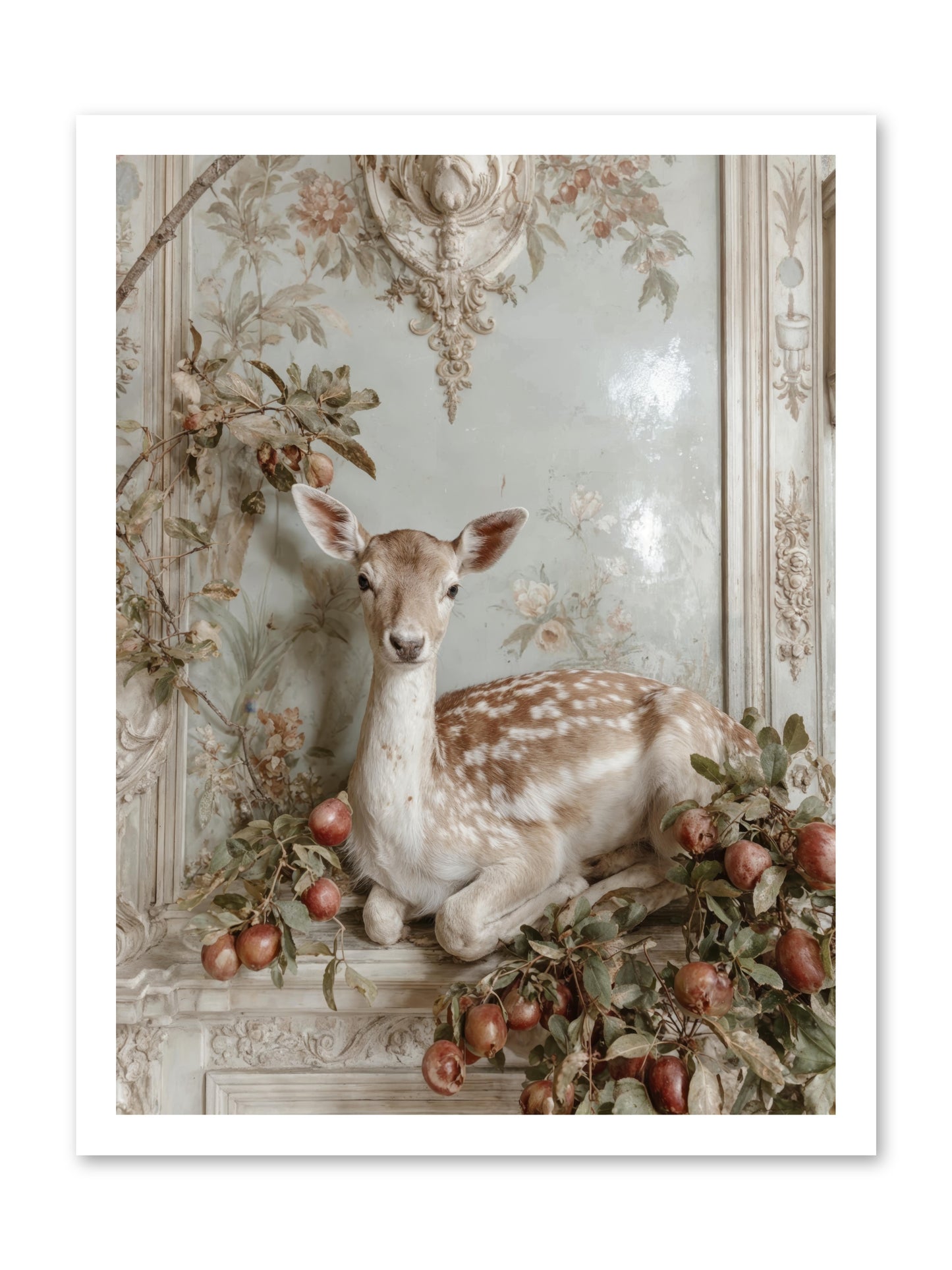 She held our secrets -- Paper Print 18x24