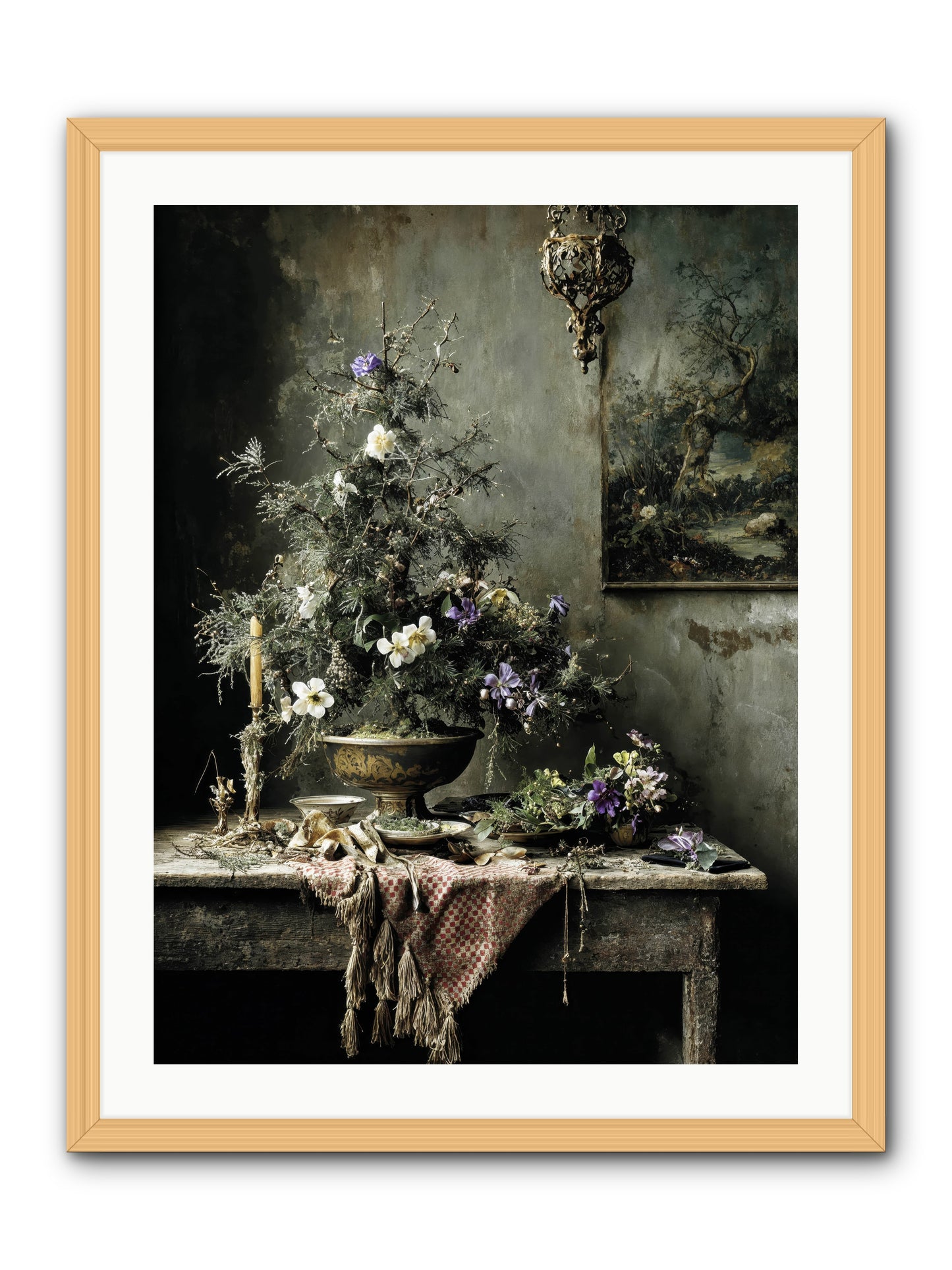 Shimmer Of Wonder -- Framed Print - Natural 24x32