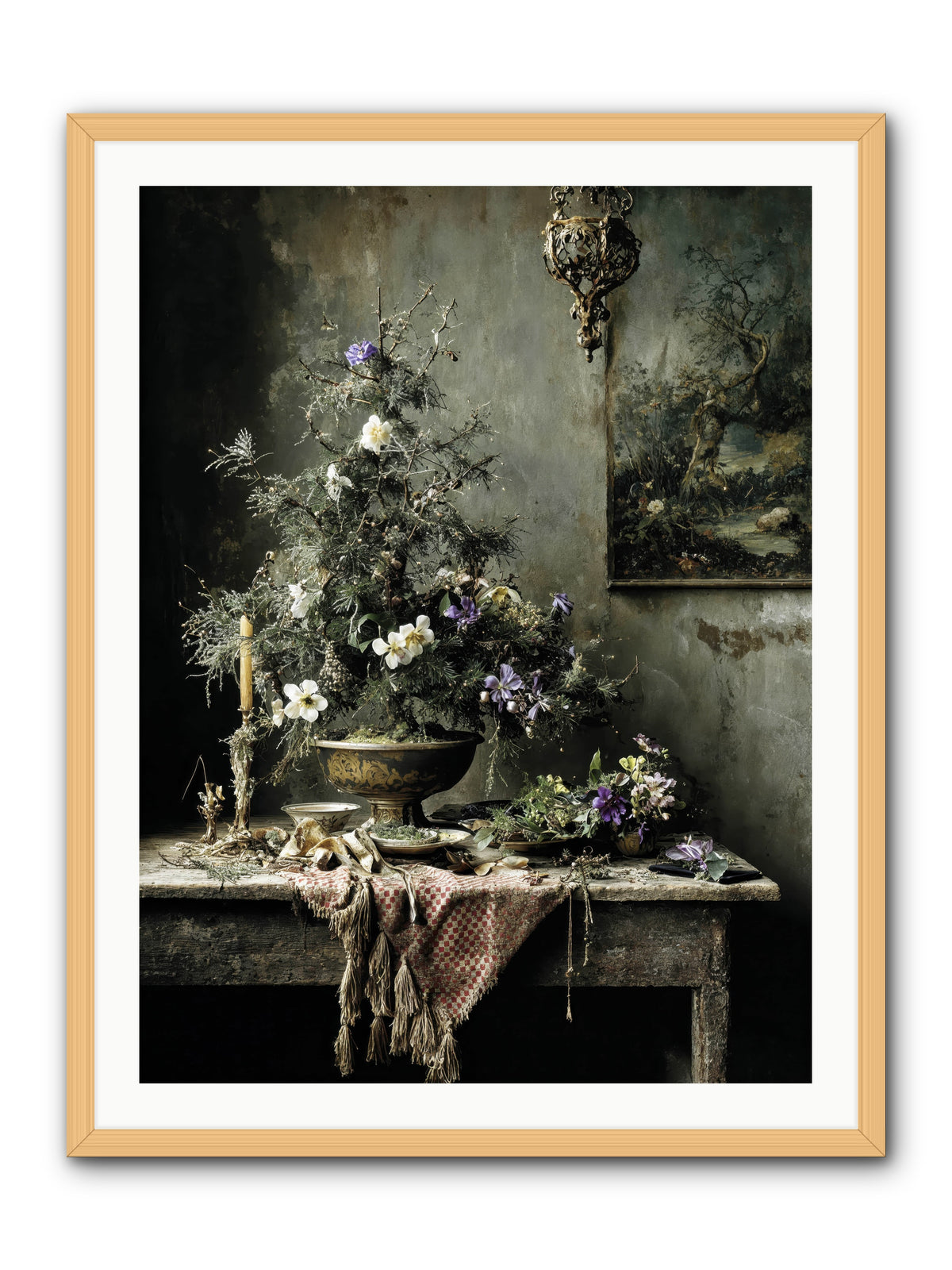 Shimmer Of Wonder -- Framed Print - Natural 30x40