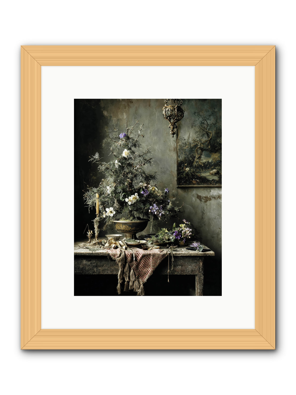 Shimmer Of Wonder -- Framed Print - Natural 9x12
